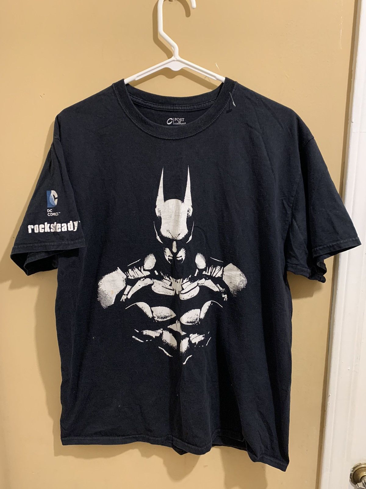 Batman Arkham night video game promo tee