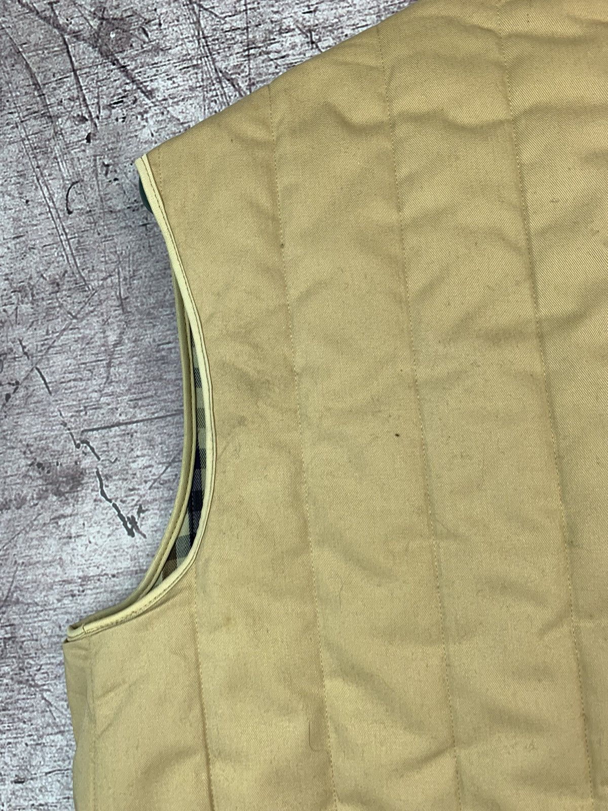 Aquascutum × Vintage Aquascutum Vintage Womens Quited Vest Size M / US 6-8 / IT 42-44 - 9 Thumbnail