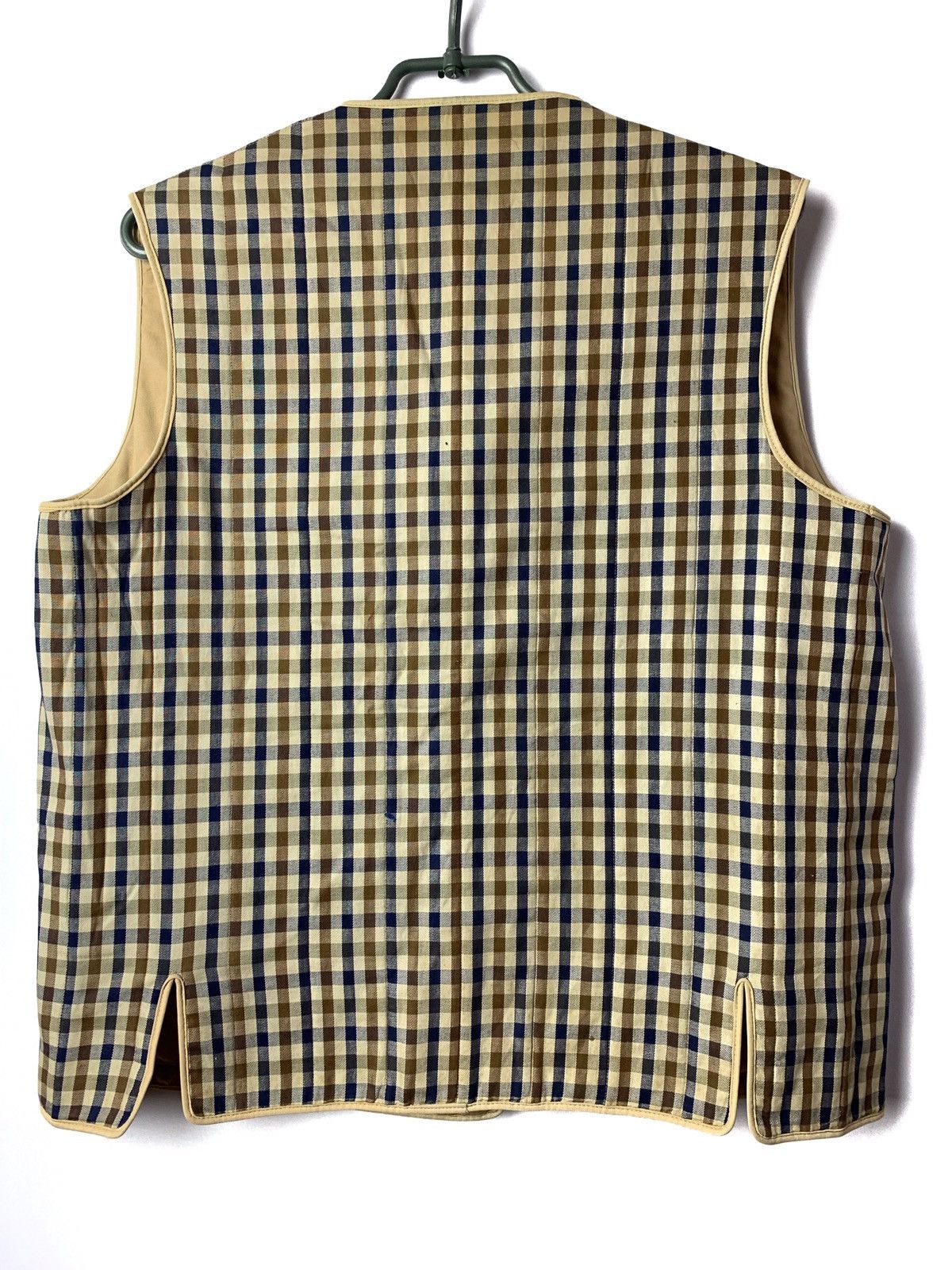 Aquascutum × Vintage Aquascutum Vintage Womens Quited Vest Size M / US 6-8 / IT 42-44 - 3 Thumbnail