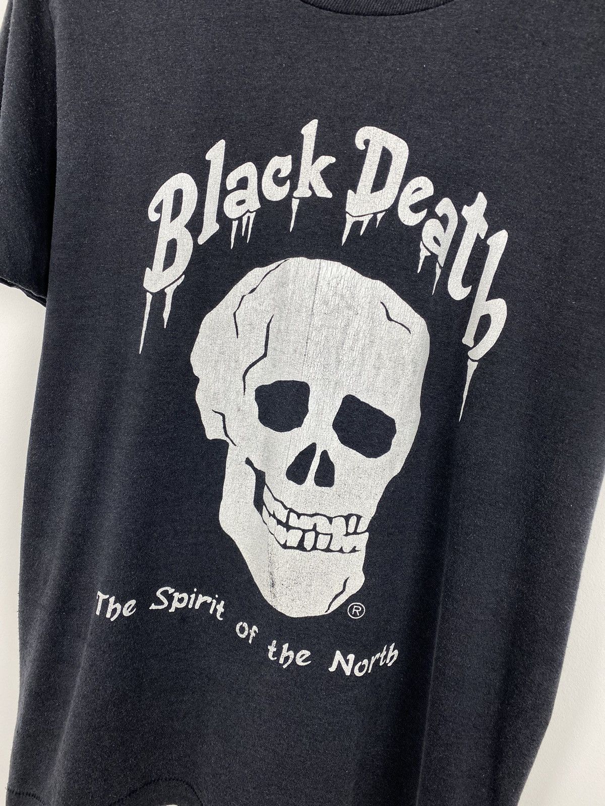 Band Tees Vintage Black Death Slash Guns N Roses T Shirt Tee Y2K Size US M / EU 48-50 / 2 - 2 Thumbnail