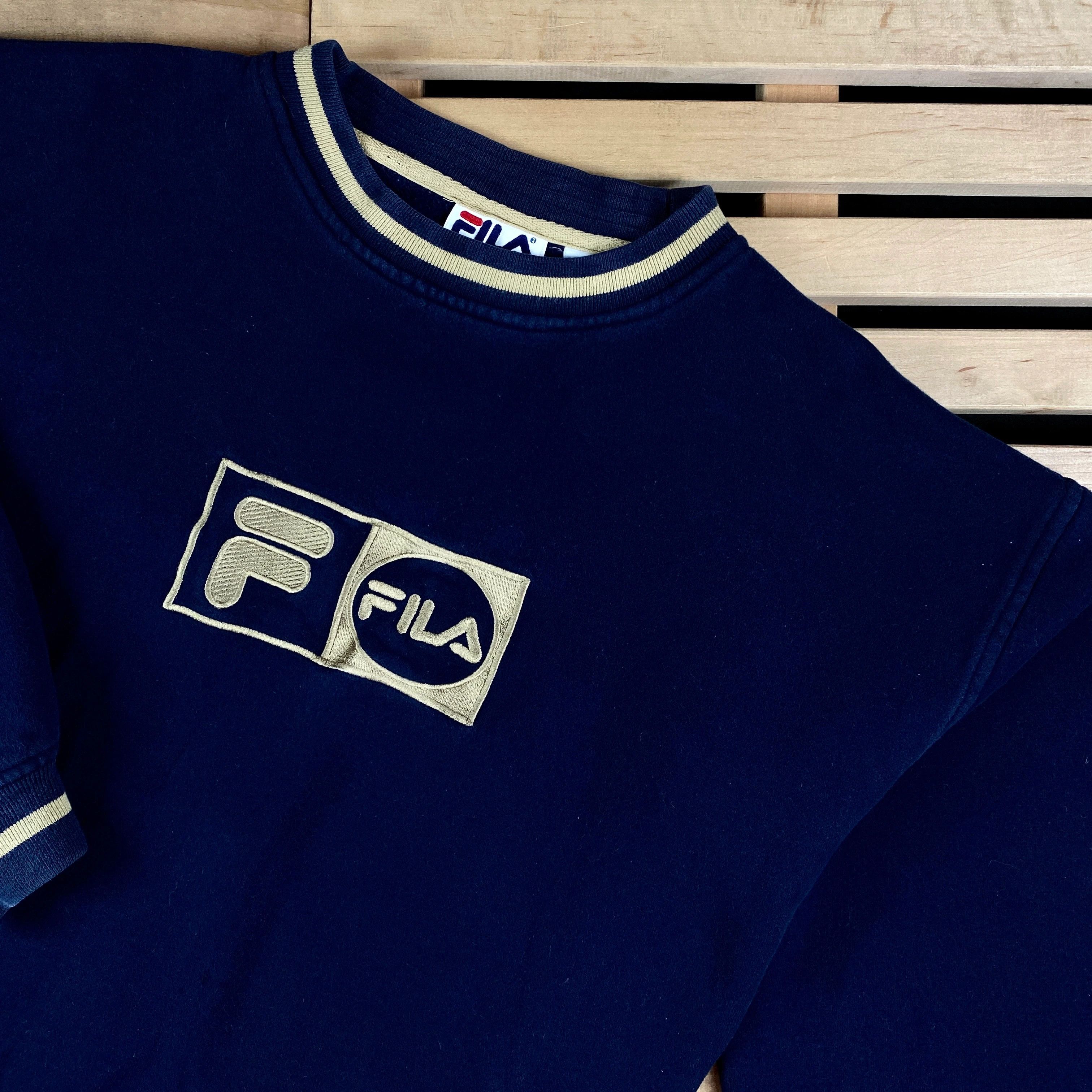 Fila × Vintage Mens Sweatshirt Fila Vintage Size XXL 2XL Size US XXL / EU 58 / 5 - 2 Thumbnail