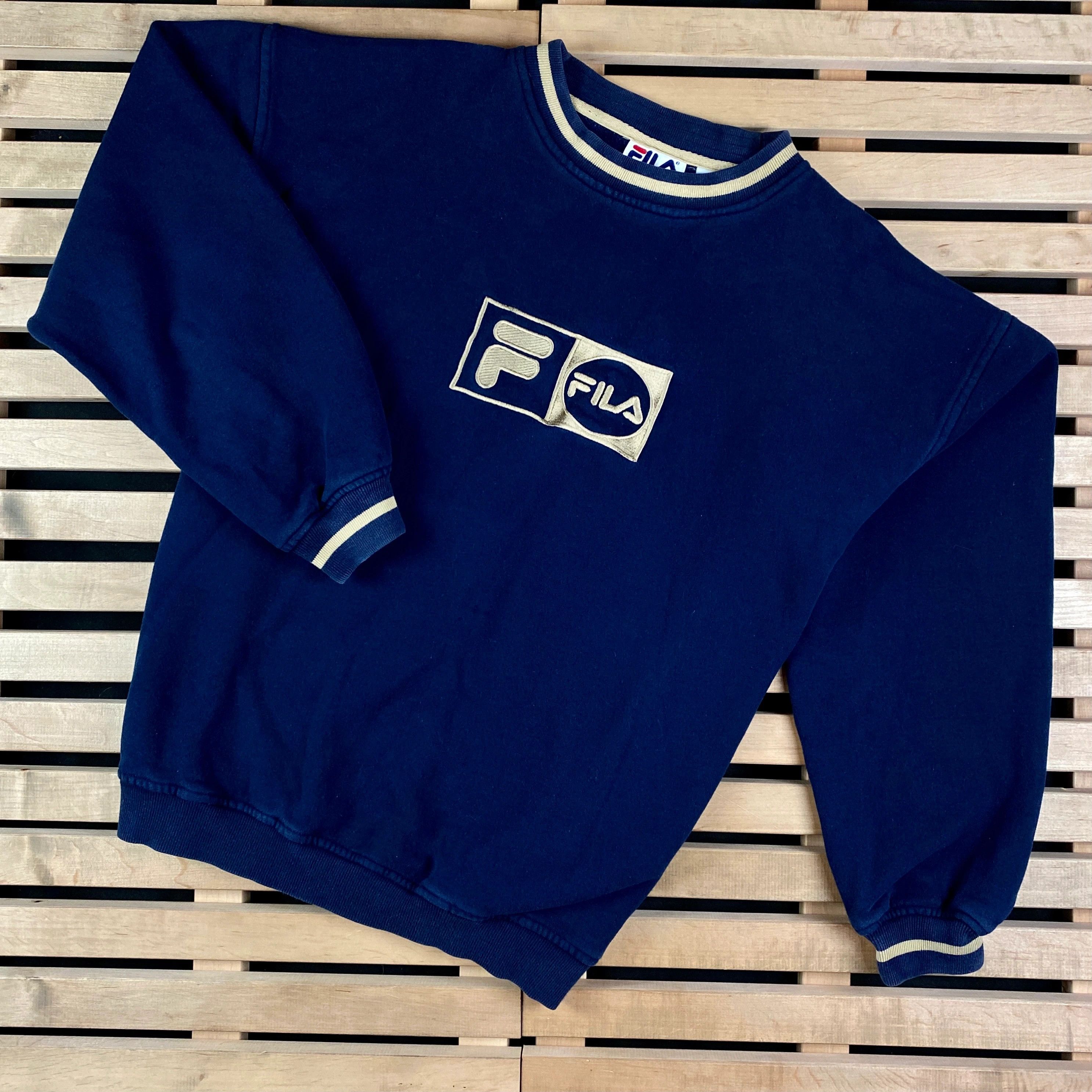 Fila × Vintage Mens Sweatshirt Fila Vintage Size XXL 2XL Size US XXL / EU 58 / 5 - 1 Thumbnail