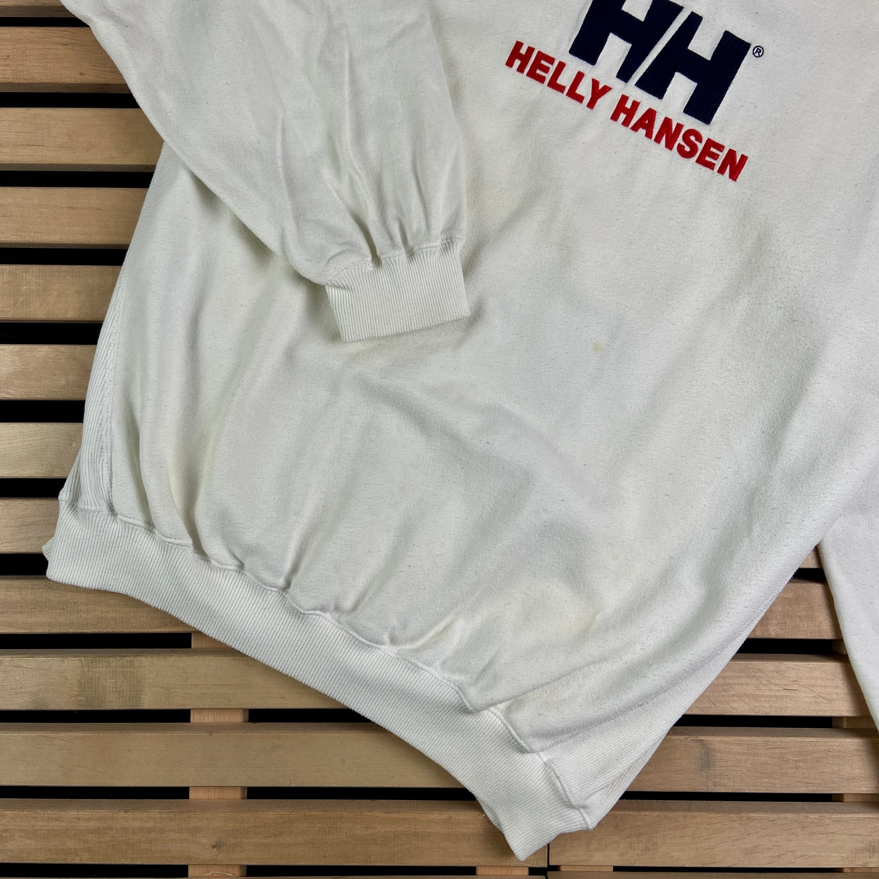 Helly Hansen × Vintage Mens Sweatshirt Helly Hansen Vintage Big Logo Size XXL 2XL Size US XXL / EU 58 / 5 - 3 Thumbnail