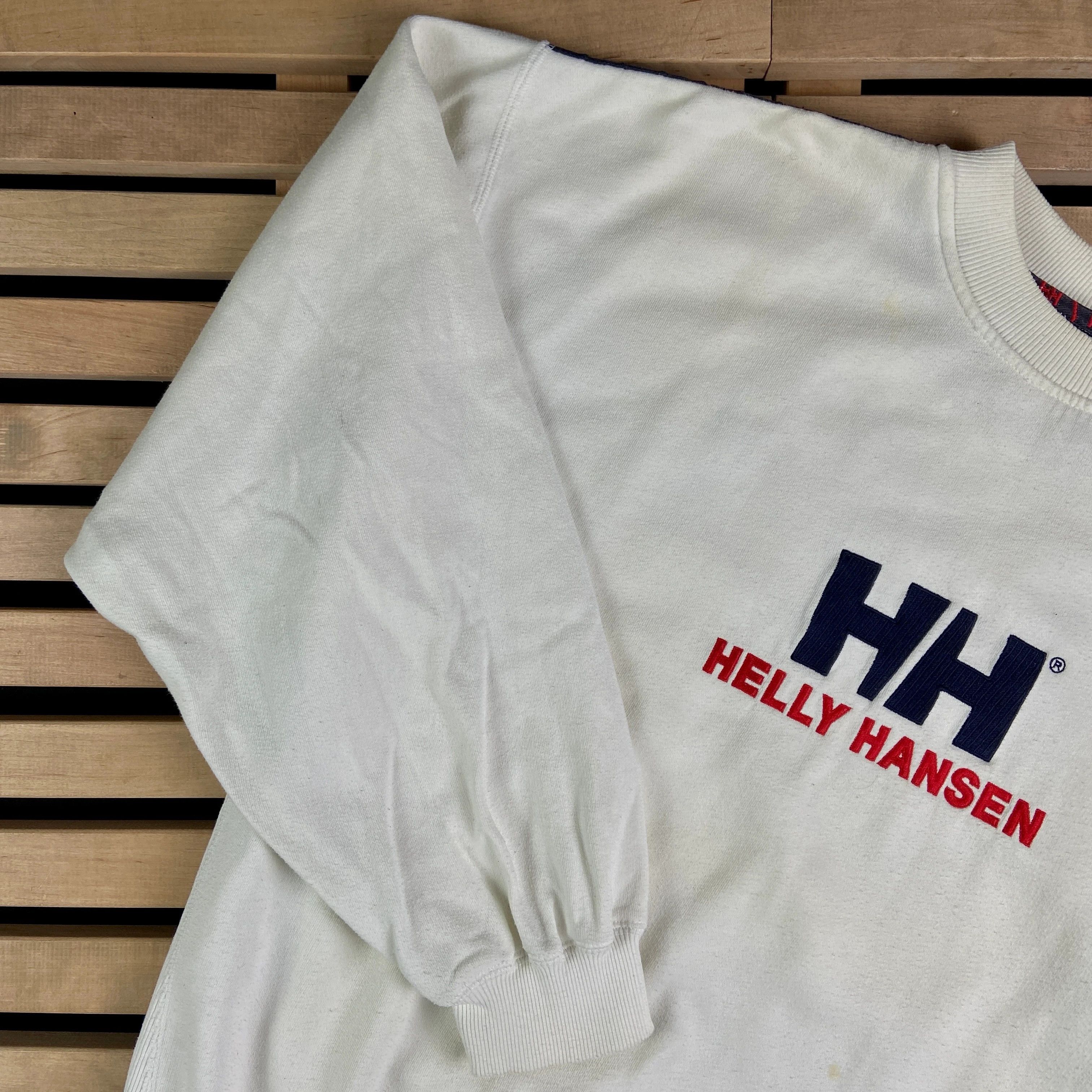 Helly Hansen × Vintage Mens Sweatshirt Helly Hansen Vintage Big Logo Size XXL 2XL Size US XXL / EU 58 / 5 - 4 Thumbnail