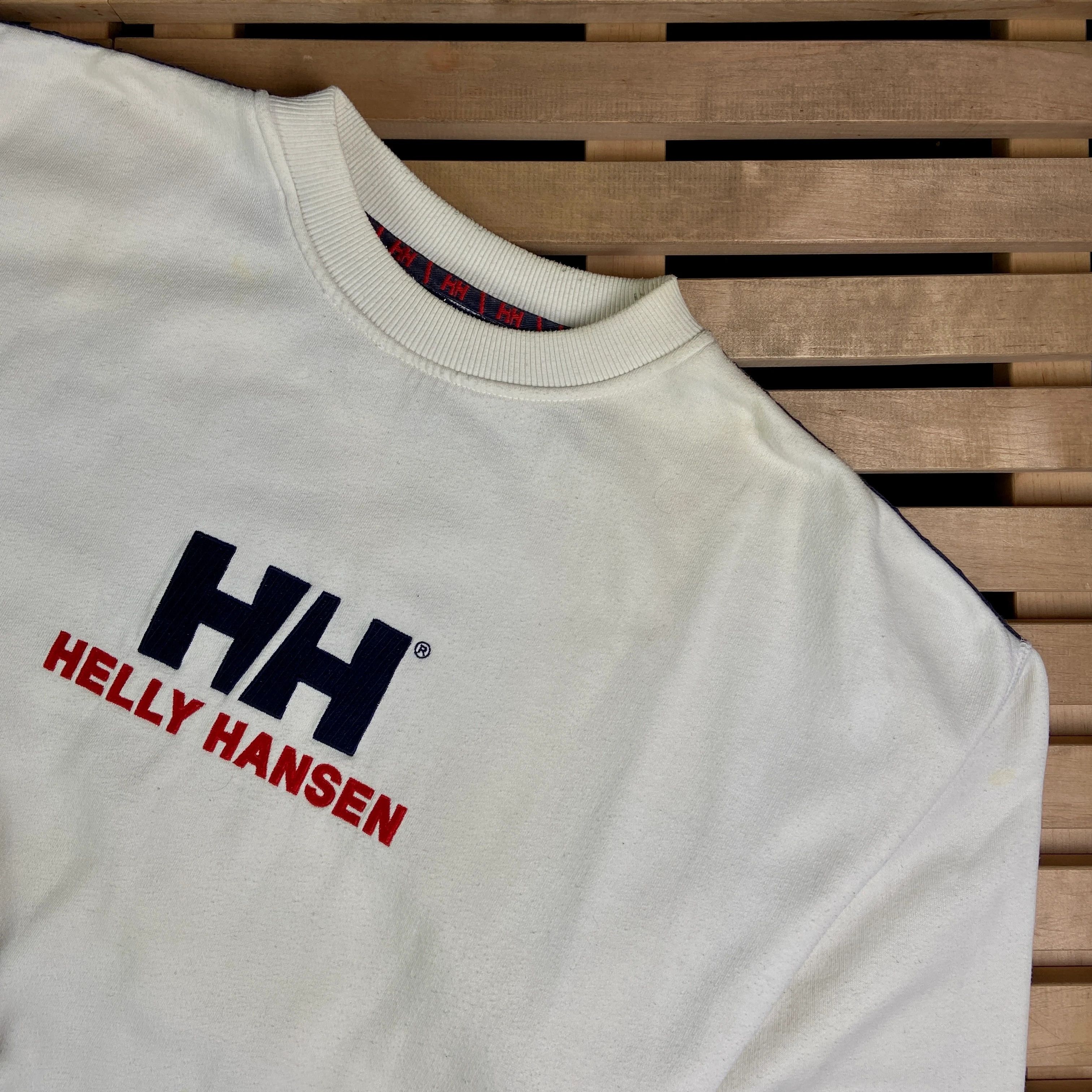 Helly Hansen × Vintage Mens Sweatshirt Helly Hansen Vintage Big Logo Size XXL 2XL Size US XXL / EU 58 / 5 - 2 Thumbnail