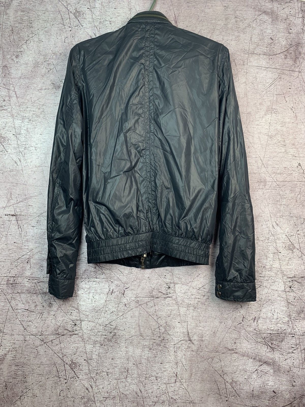 Allsaints AllSaints Nylon Leather Mens Jacket Size US S / EU 44-46 / 1 - 2 Thumbnail