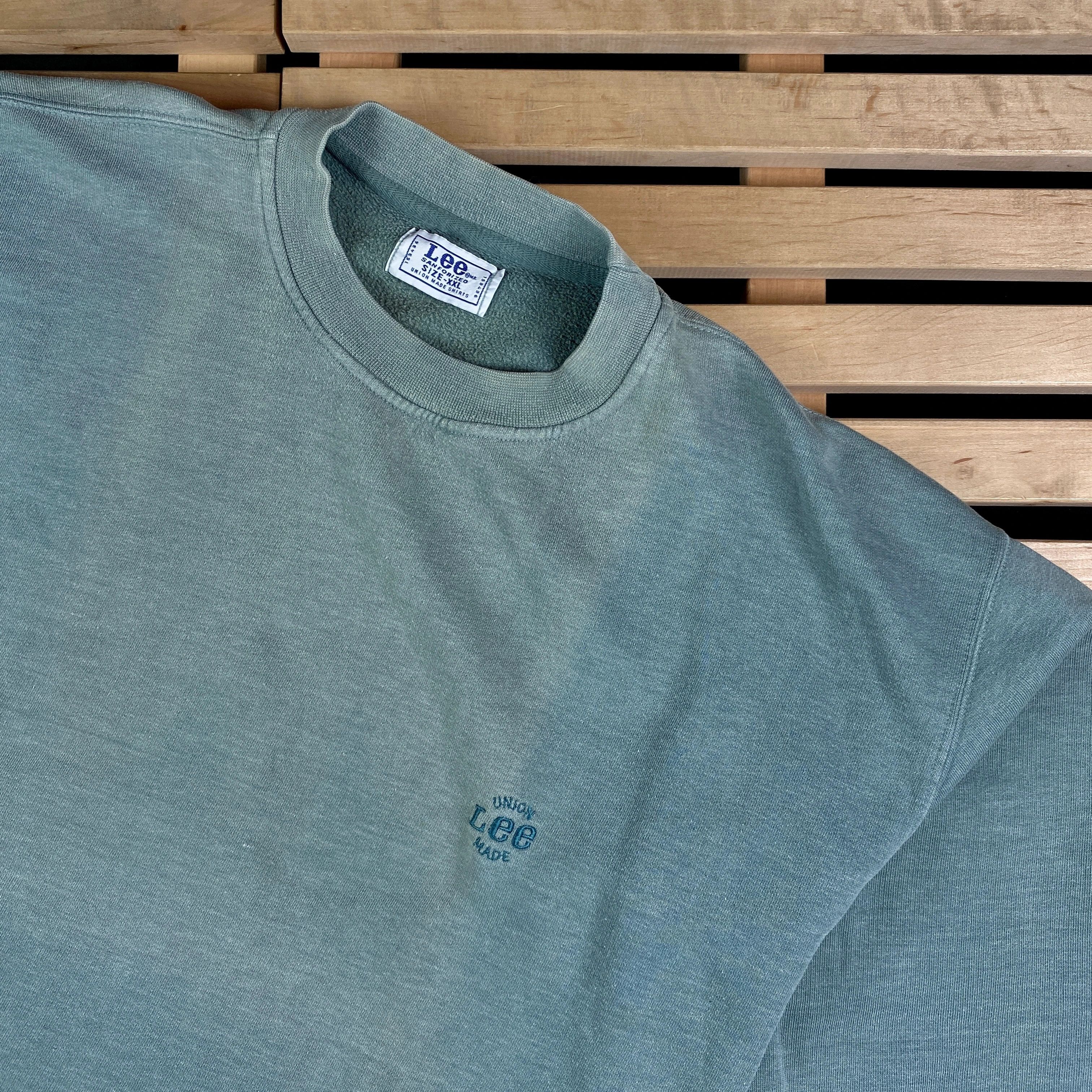 Lee × Vintage Mens Sweatshirt Lee Vintage Size XXL 2XL Size US XXL / EU 58 / 5 - 2 Thumbnail