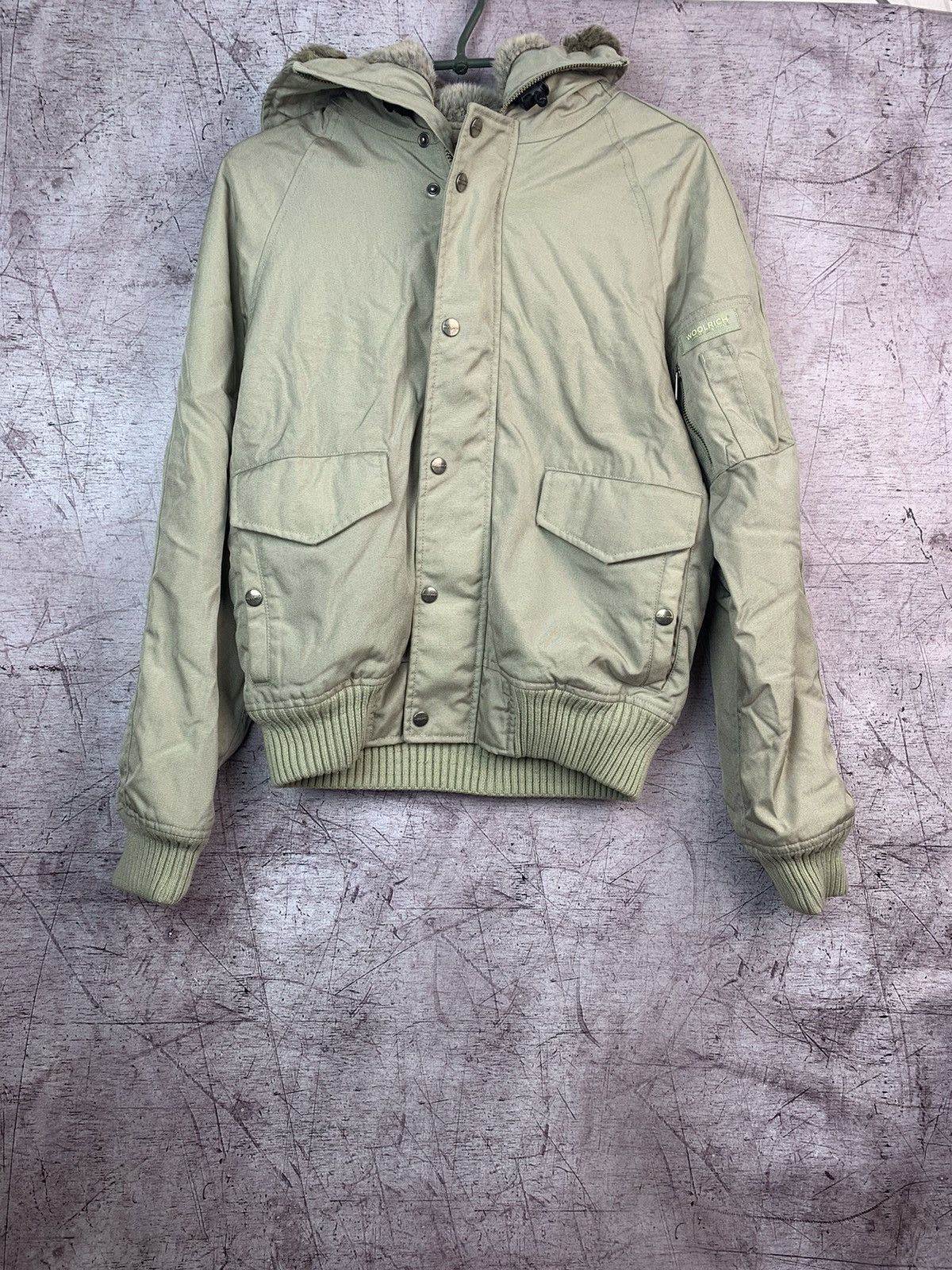 Woolrich Woolen Mills Woolrich Bomber Puffer Jacket Insulated For Winter Size US S / EU 44-46 / 1 - 1 Thumbnail