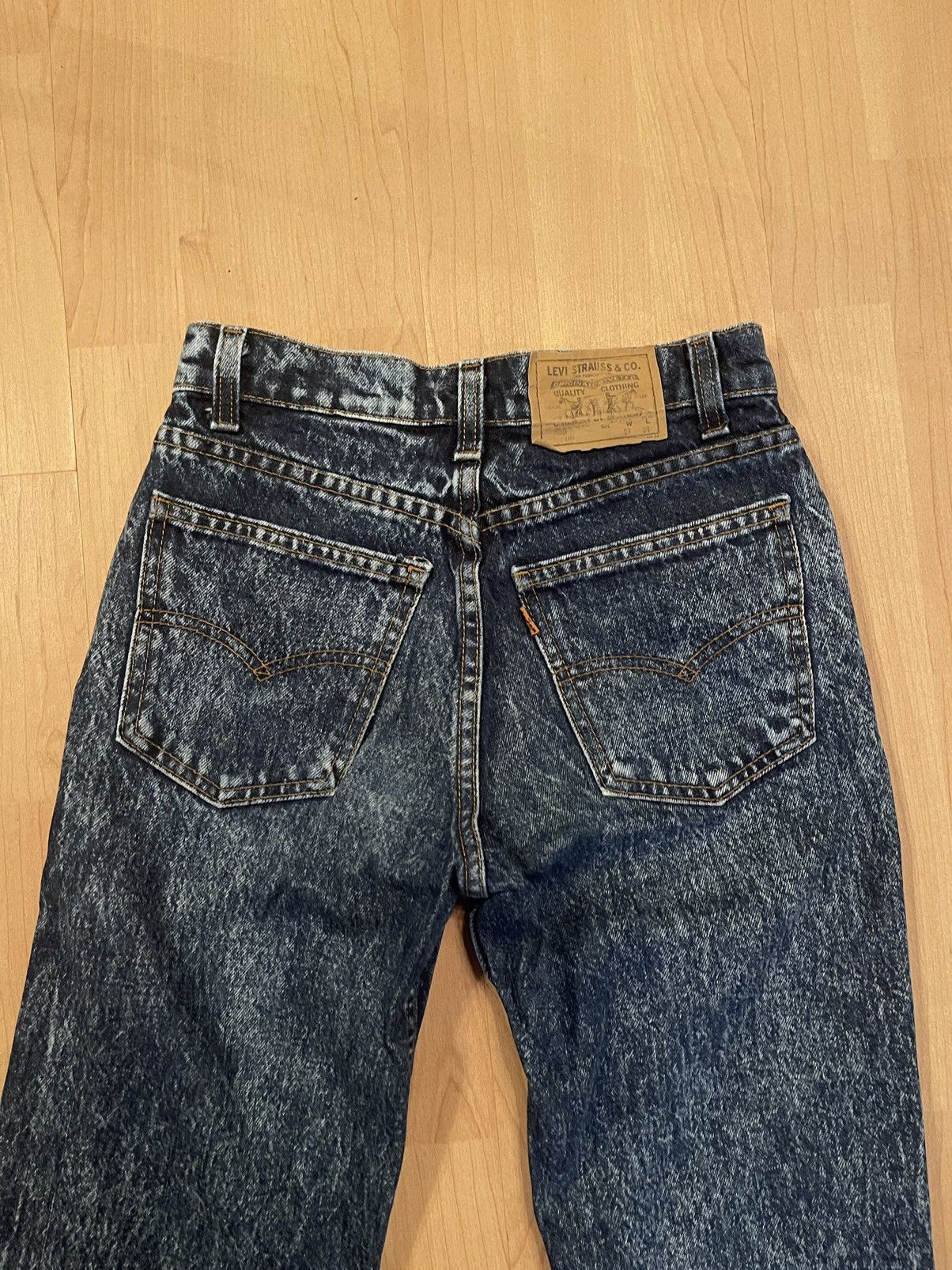 Levi's × Levi's Vintage Clothing Levi’s Orange Tab 90s vintage student fit washed denim pants Size 25" / US 0 / IT 36 - 7 Thumbnail