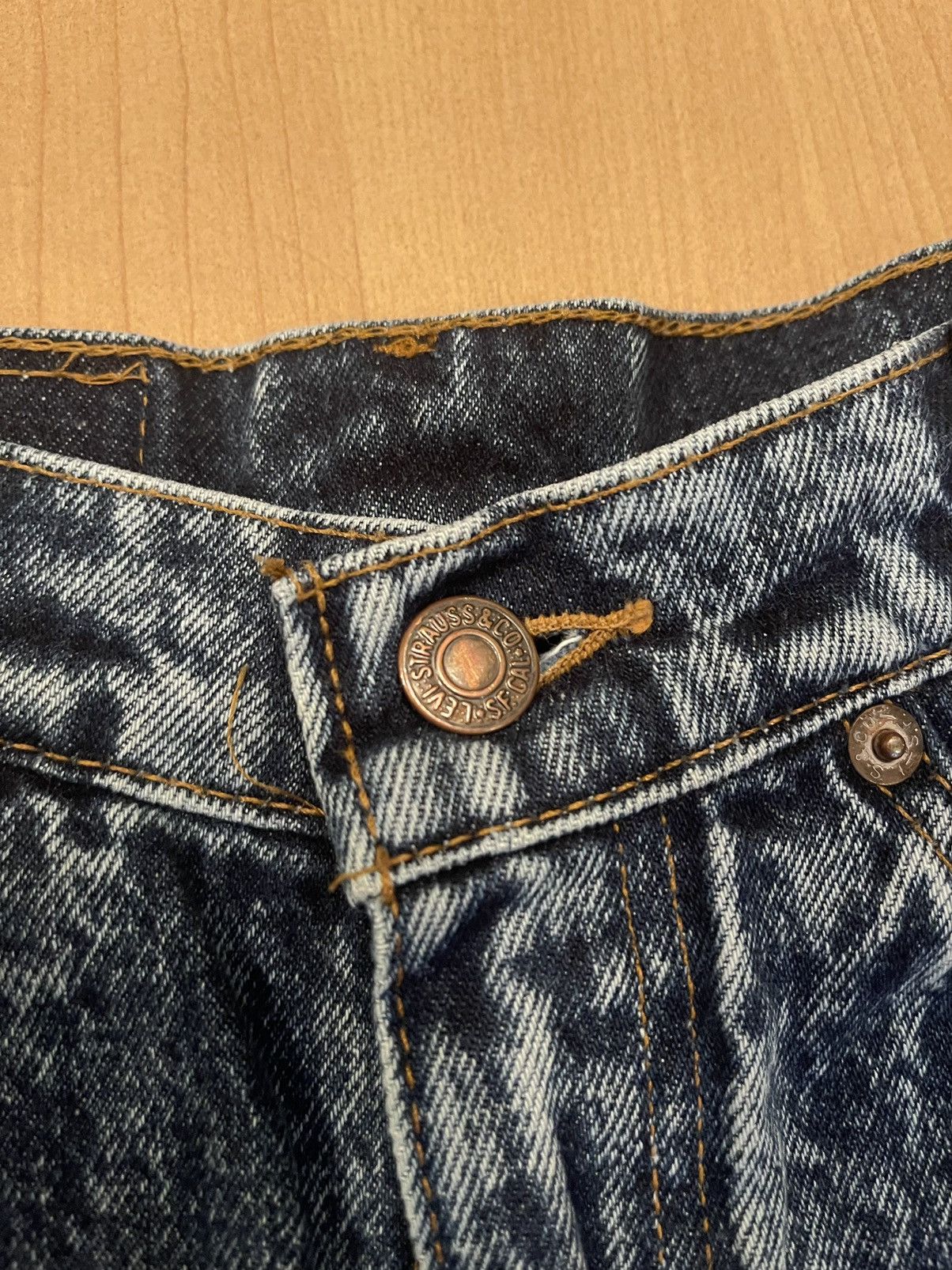 Levi's × Levi's Vintage Clothing Levi’s Orange Tab 90s vintage student fit washed denim pants Size 25" / US 0 / IT 36 - 6 Thumbnail