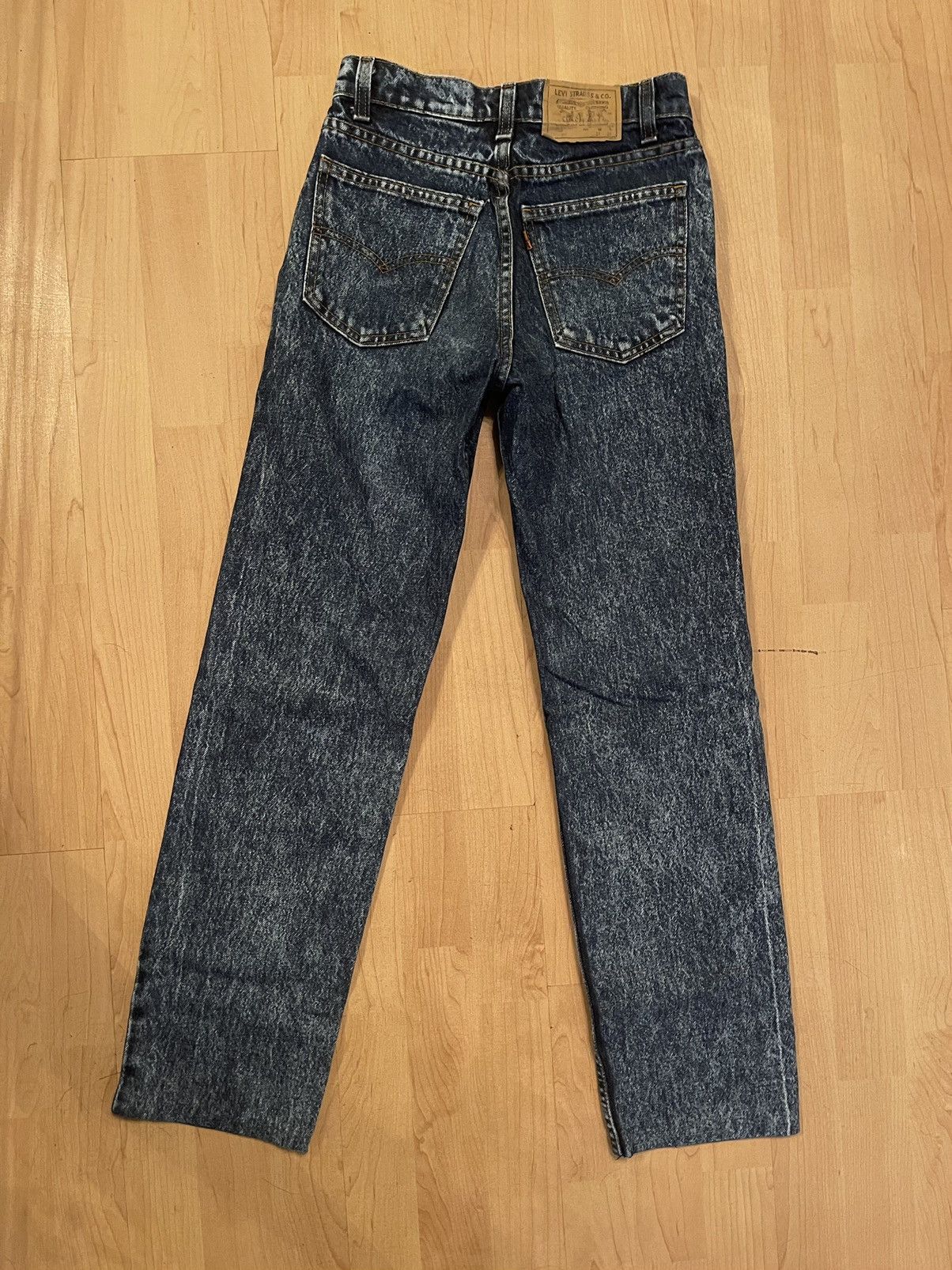 Levi's × Levi's Vintage Clothing Levi’s Orange Tab 90s vintage student fit washed denim pants Size 25" / US 0 / IT 36 - 3 Thumbnail