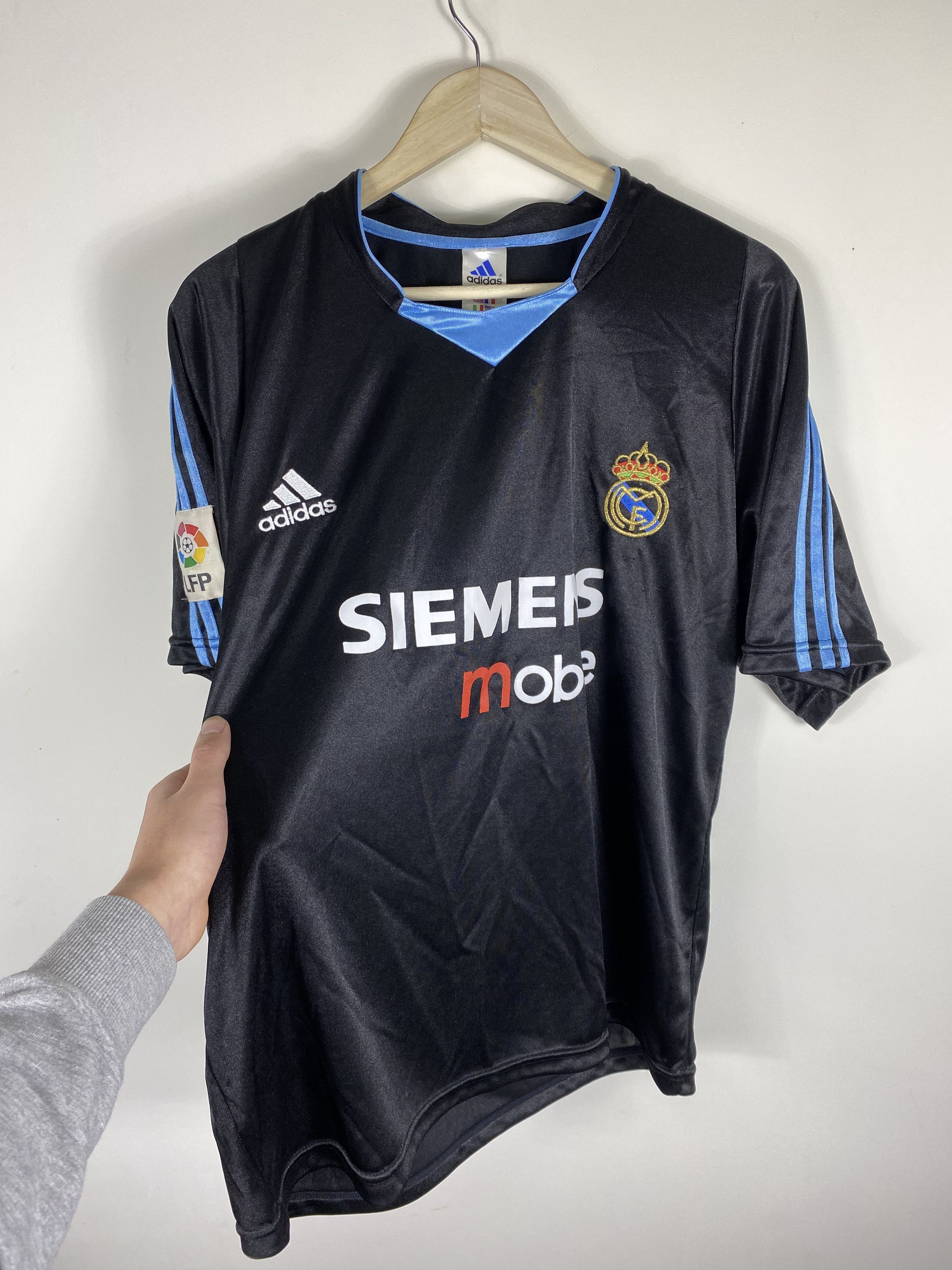 Adidas × Vintage BOOTLEG Zidane Real Madrid Adidas RMCF Jersey tee Size US L / EU 52-54 / 3 - 3 Thumbnail