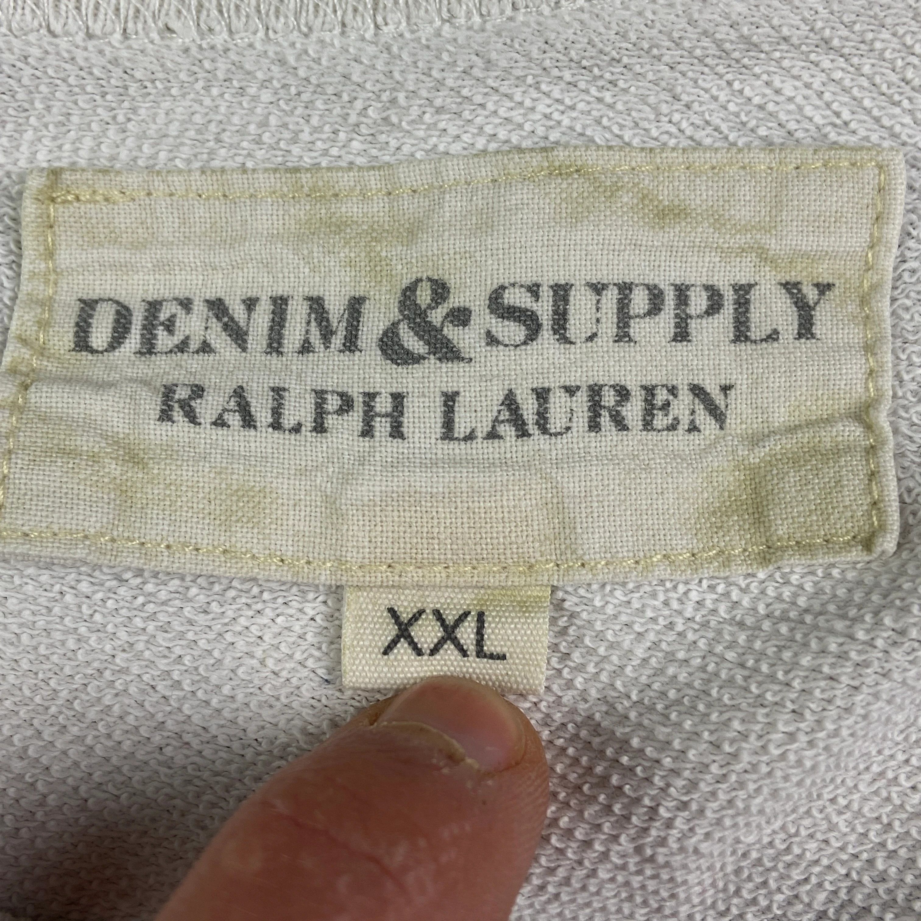 Denim & Supply Ralph Lauren × Polo Ralph Lauren × Ralph Lauren Sweatshirt Denim Supply Ralph Lauren Vintage Size XXL Size US XXL / EU 58 / 5 - 8 Thumbnail