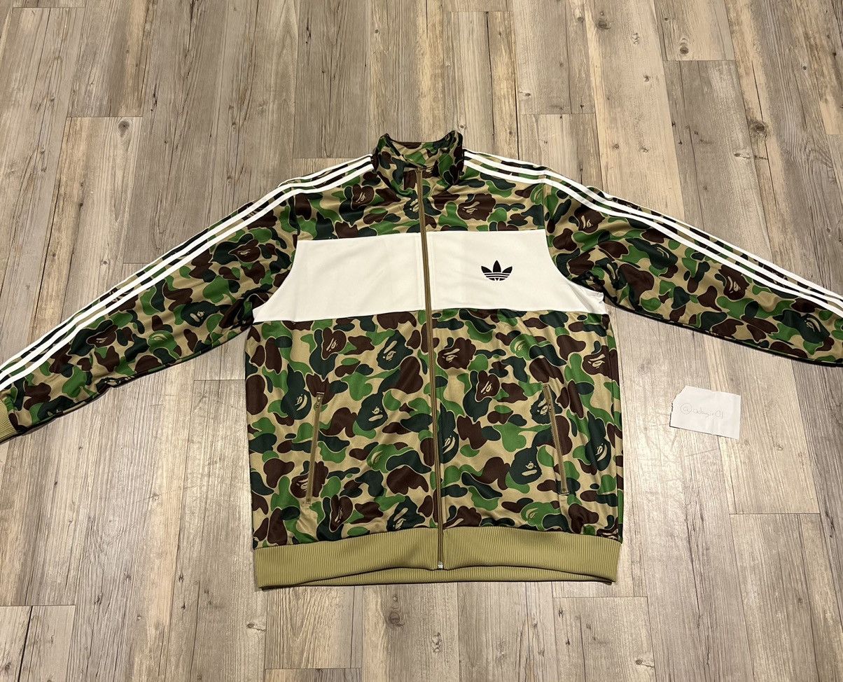 Adidas BAPE X adidas ABC Camo Track Jacket | Grailed