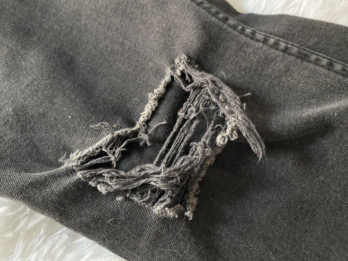 Ksubi Ksubi 001 black jeans with distressed knee detail Size US 32 / EU 48 - 7 Thumbnail