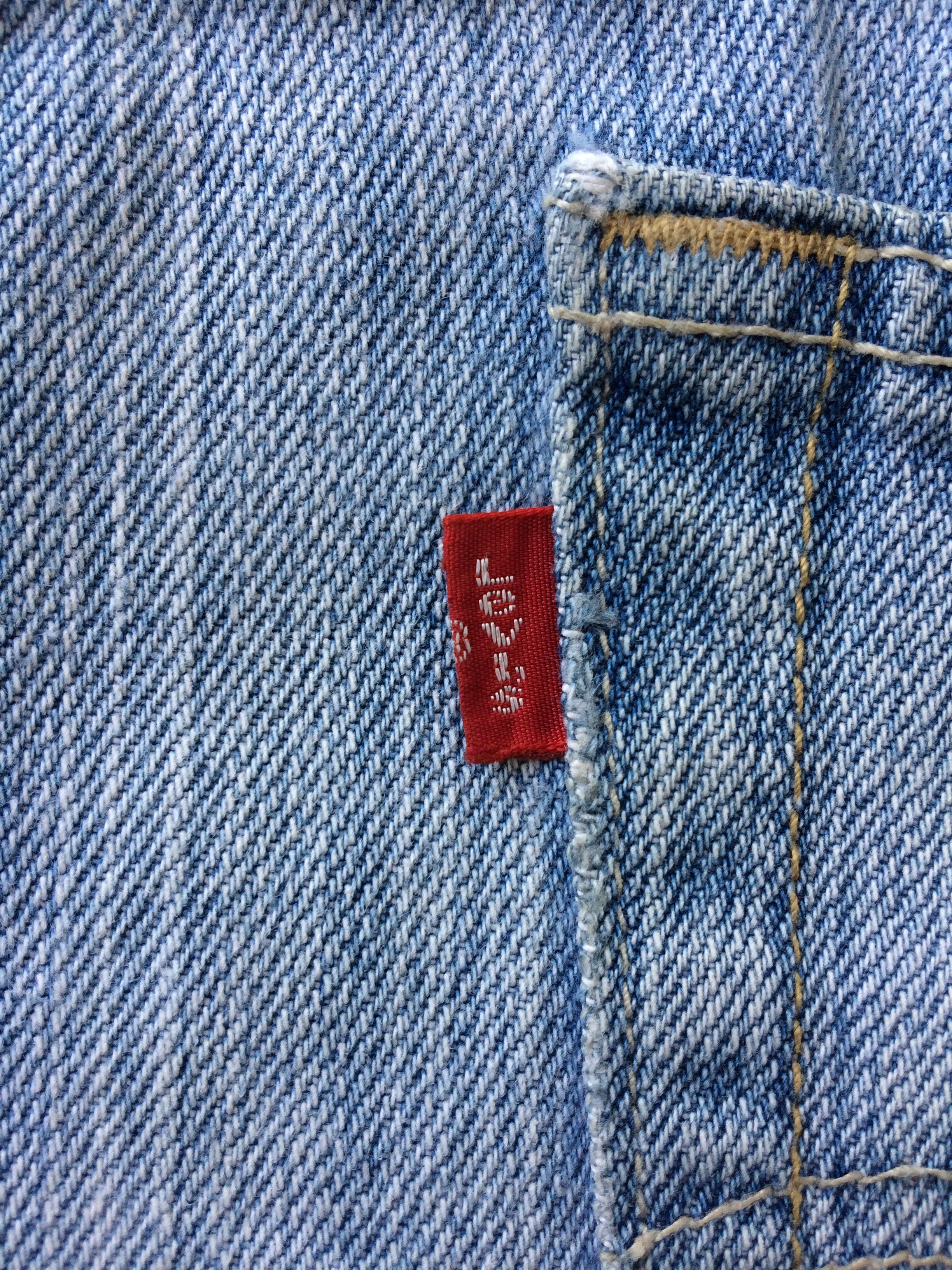 Levi's Vintage Distressed Levis 527 Ripped Plus Size Jeans #B-227 Size US 39 - 9 Thumbnail