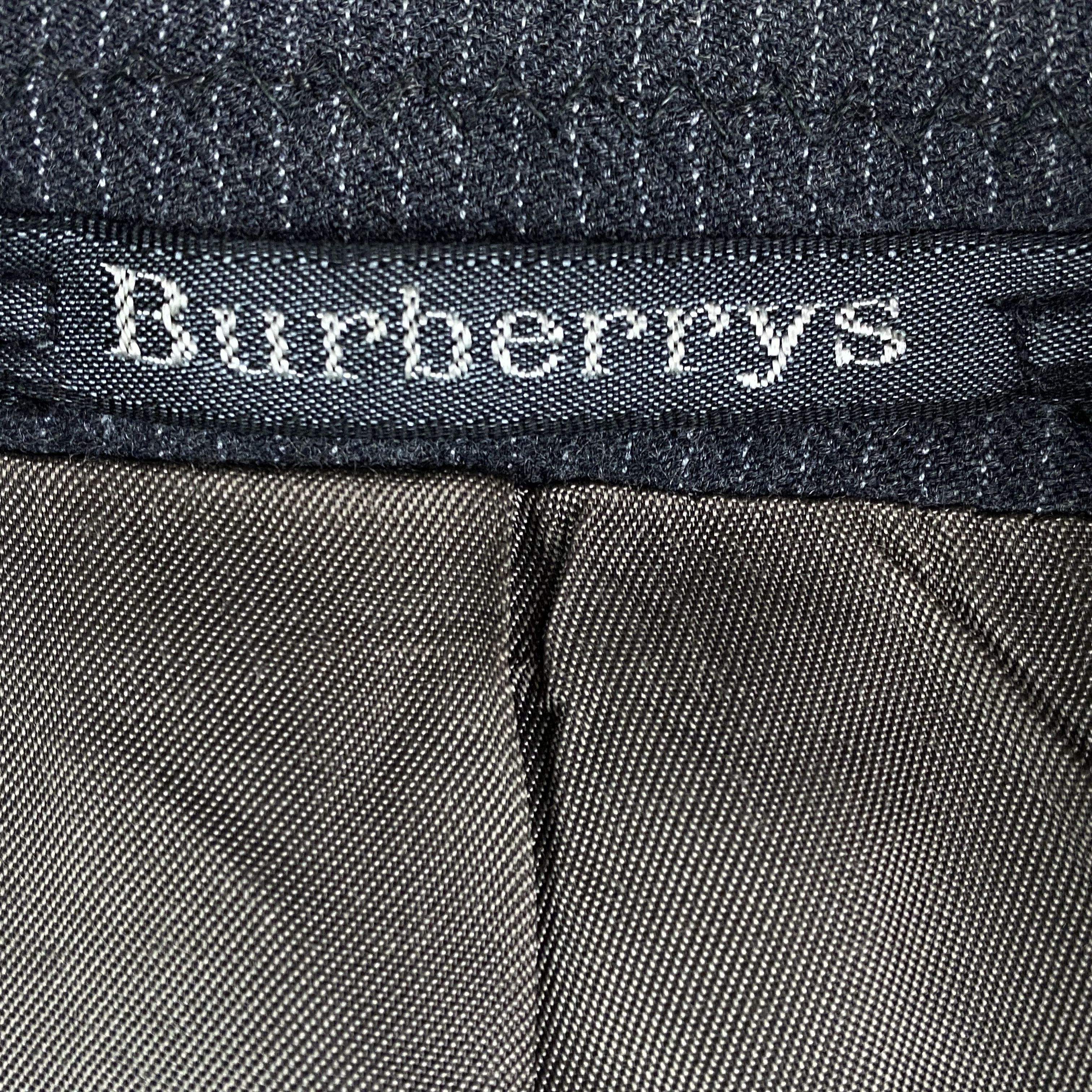 Burberry × Vintage Mens Blazer Jacket Burberrys Vintage Size L Size 50R - 7 Thumbnail