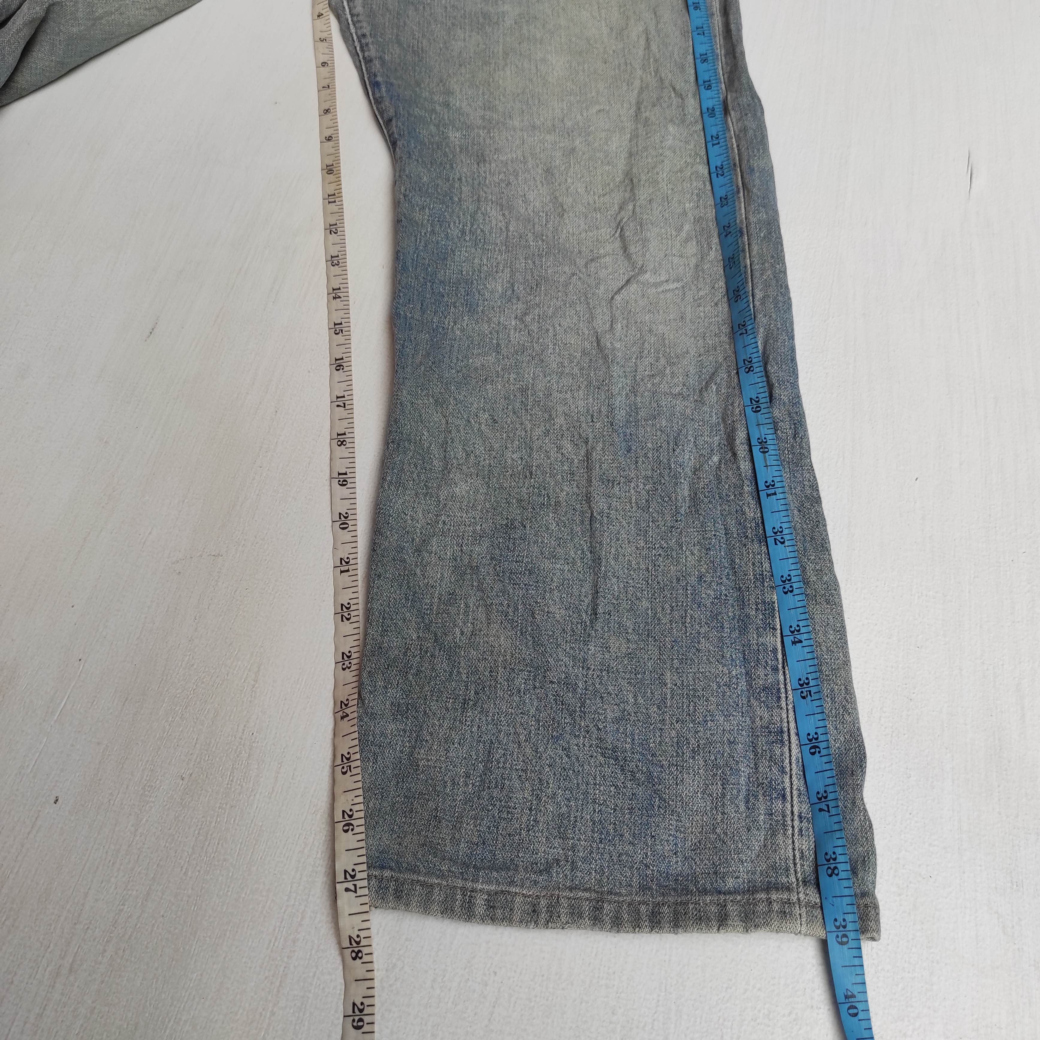 Wrangler Vintage 70s Wrangler Blue Bell Buckle Belt Selvedge Jeans Size US 28 / EU 44 - 24 Thumbnail