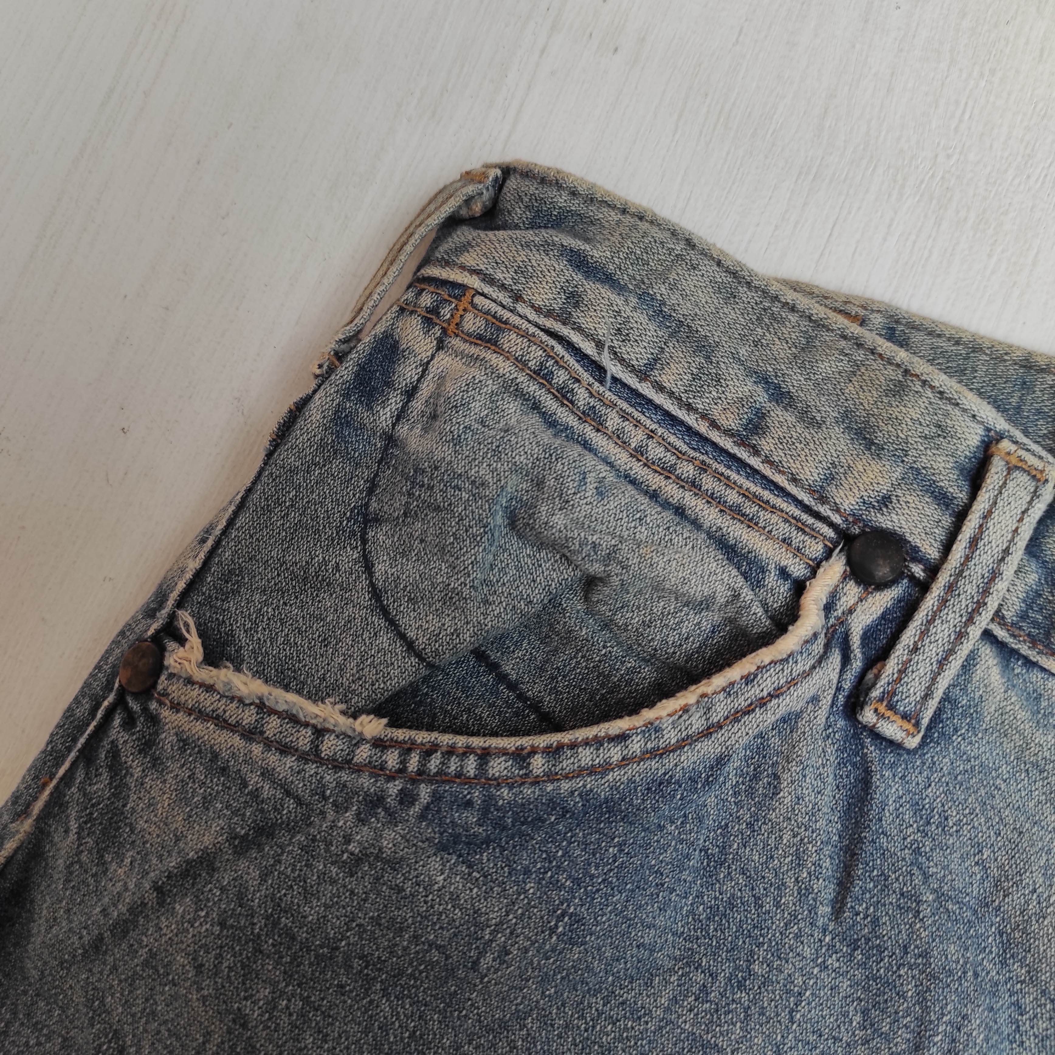 Wrangler Vintage 70s Wrangler Blue Bell Buckle Belt Selvedge Jeans Size US 28 / EU 44 - 10 Thumbnail