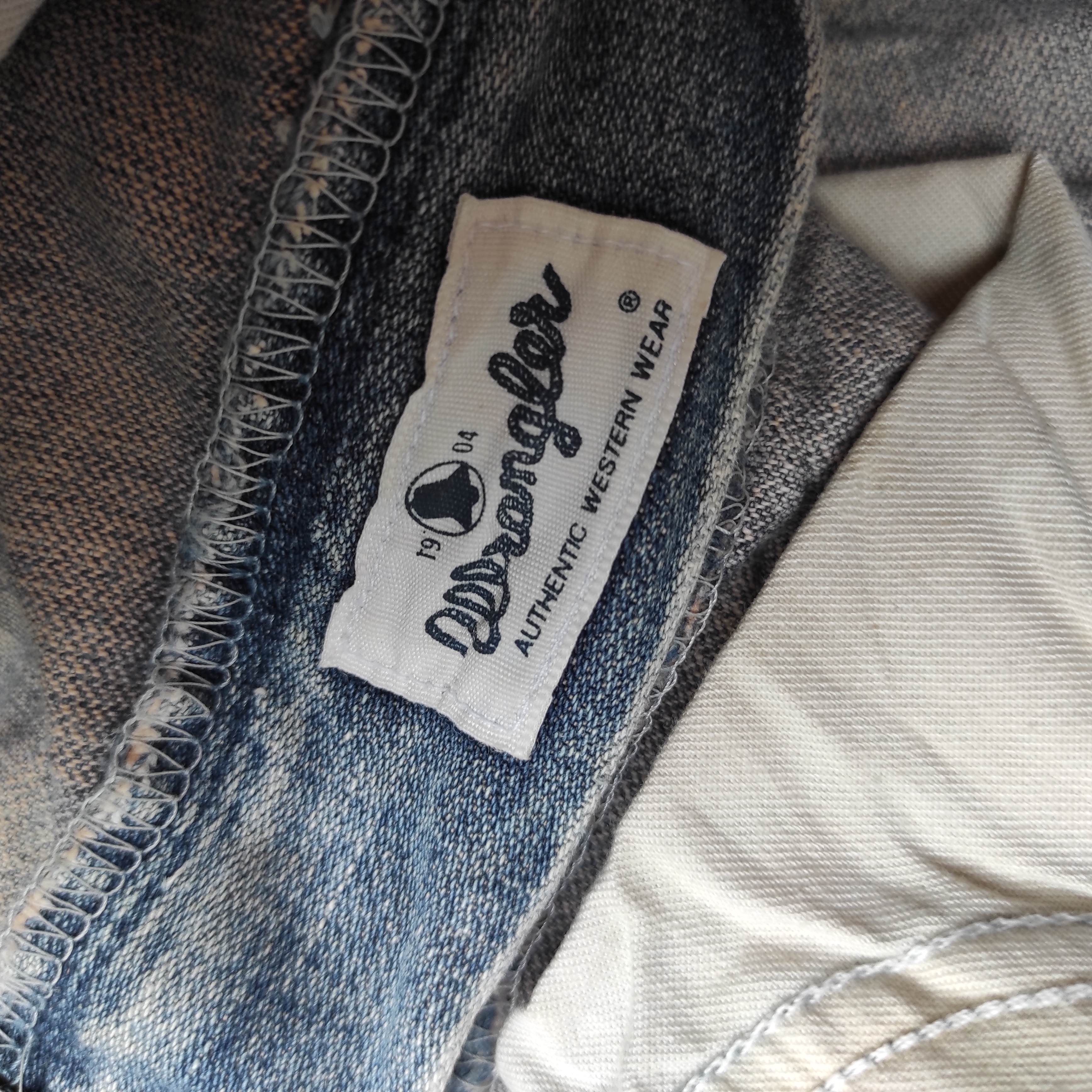 Vintage Vintage 60s Wrangler Blue Bell Buckle Belt Selvedge Jeans Size US 28 / EU 44 - 18 Thumbnail