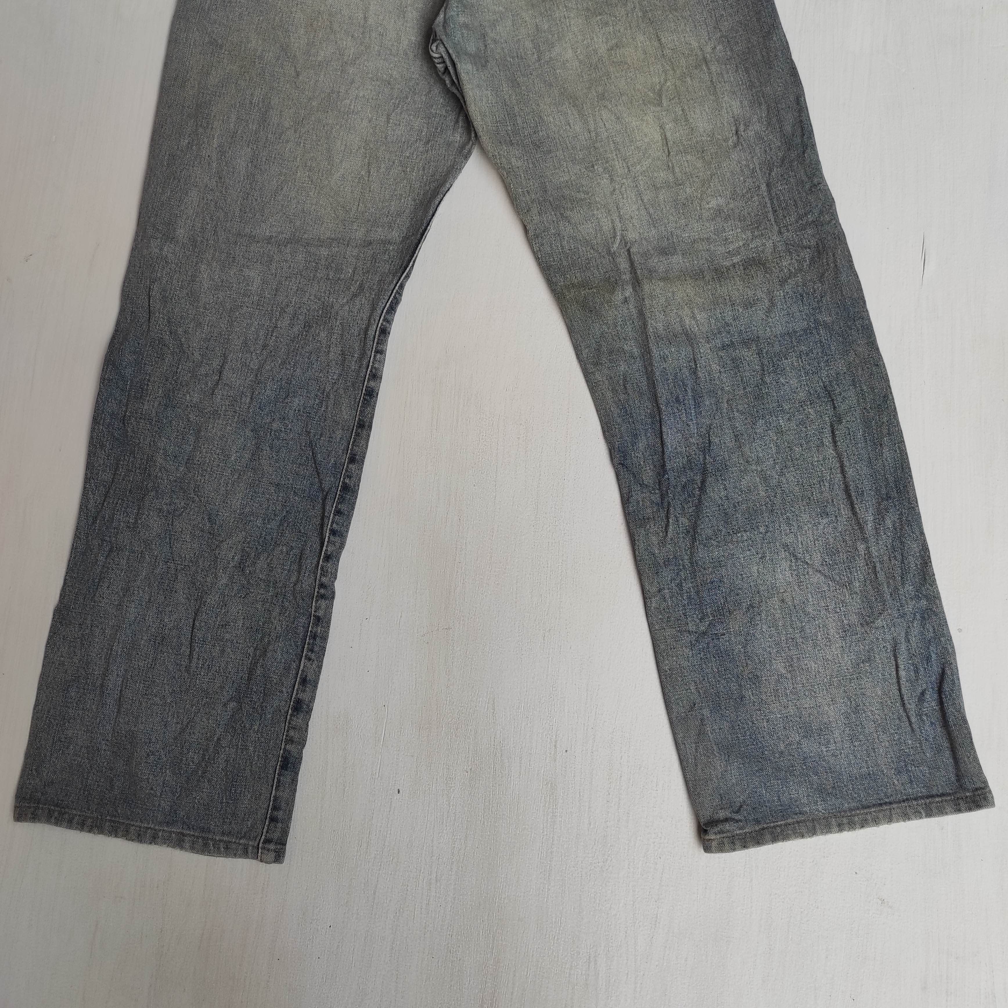 Wrangler Vintage 70s Wrangler Blue Bell Buckle Belt Selvedge Jeans Size US 28 / EU 44 - 4 Thumbnail