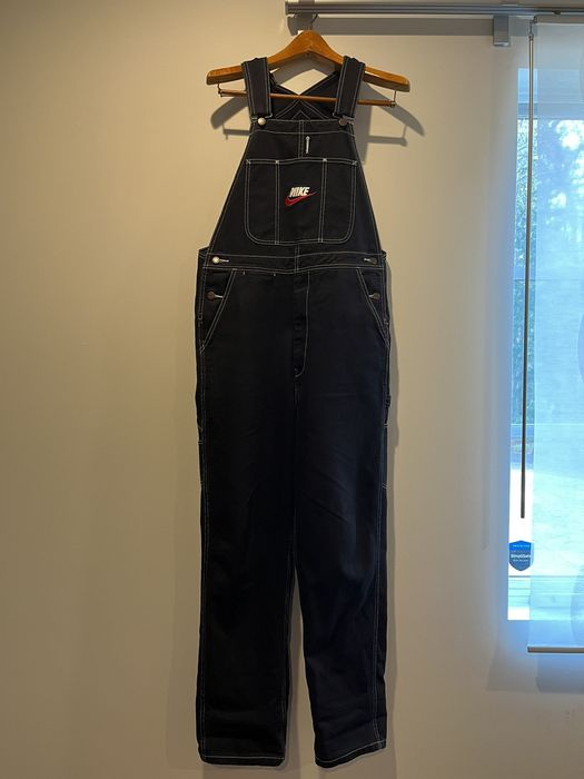 Supreme Supreme Nike Cotton Twill Overalls Black | Grailed