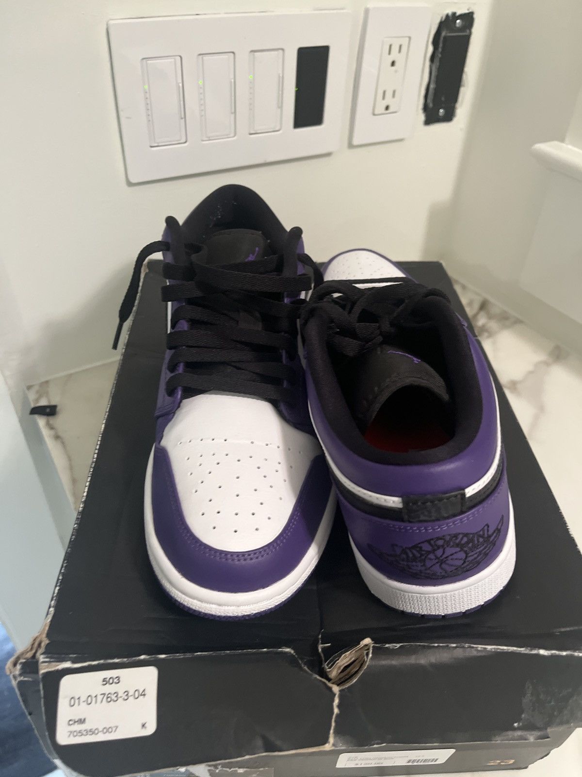Jordan Brand Jordan court purple low Size US 10 / EU 43 - 4 Thumbnail