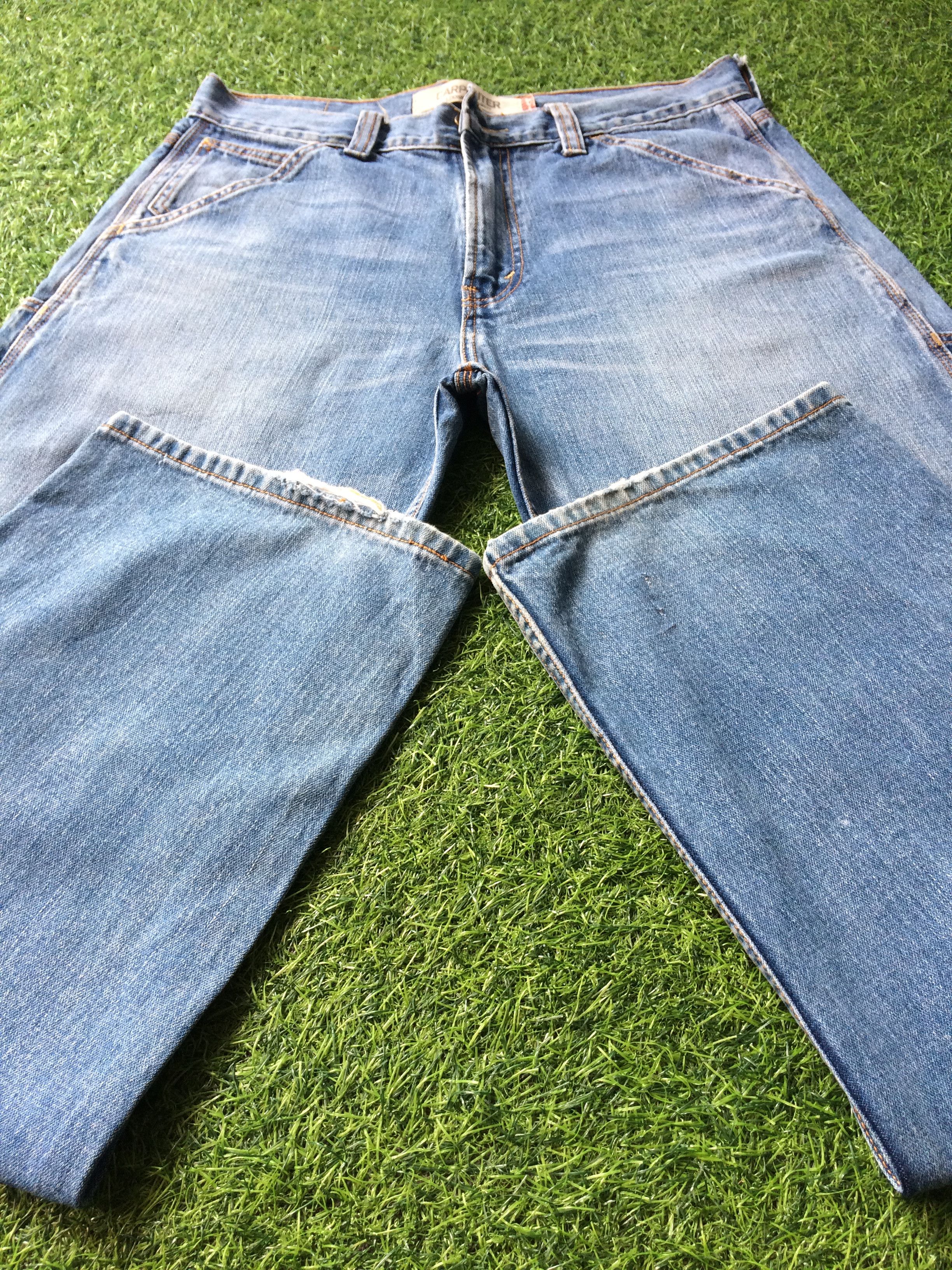Levi's Distressed Levis Carpenter Workwear Denim Pants #B-709 Size US 33 - 5 Thumbnail