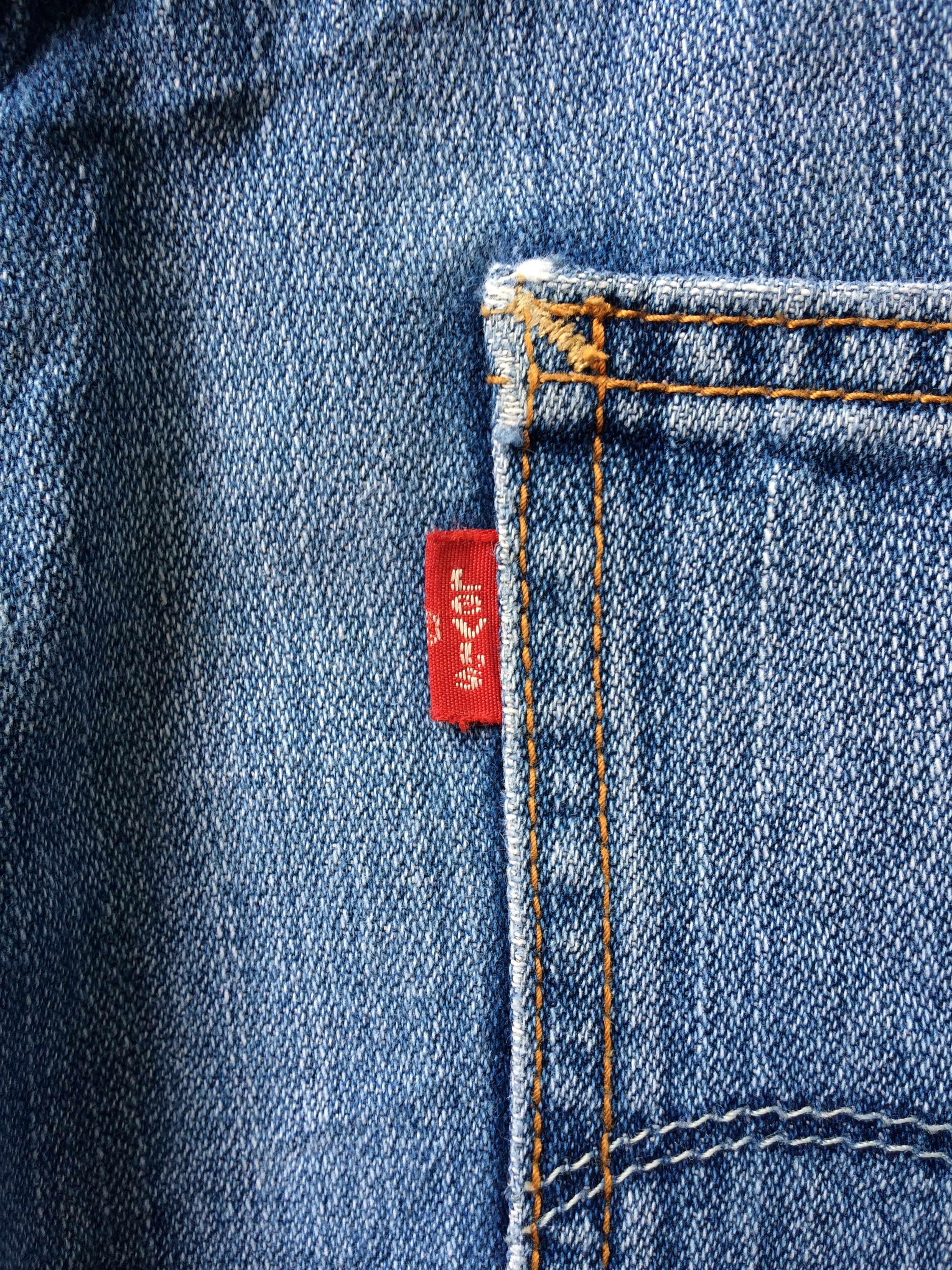 Levi's Distressed Levis Carpenter Workwear Denim Pants #B-709 Size US 33 - 9 Thumbnail