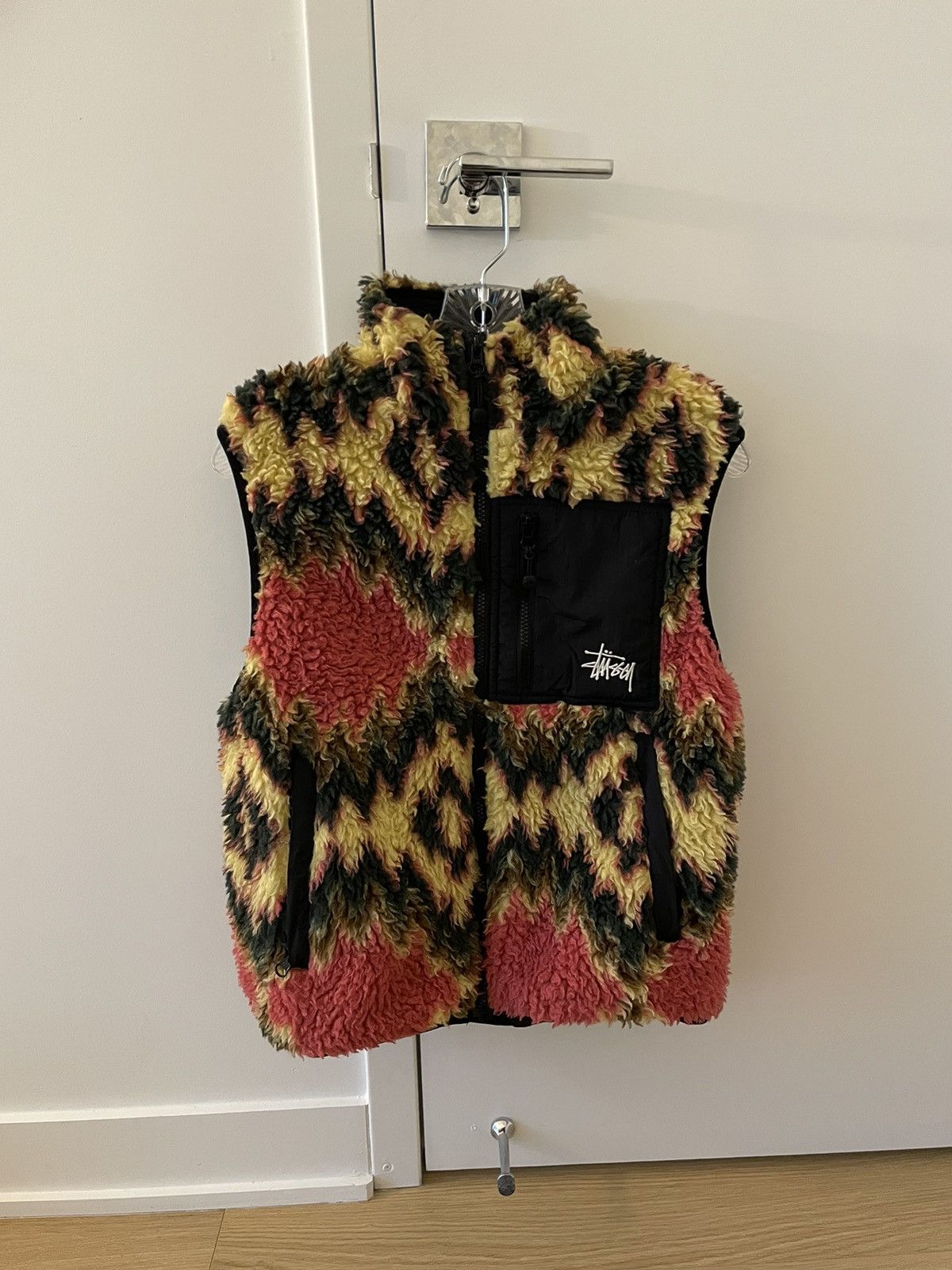Stussy Stussy Sherpa Vest Size US S / EU 44-46 / 1 - 1 Thumbnail