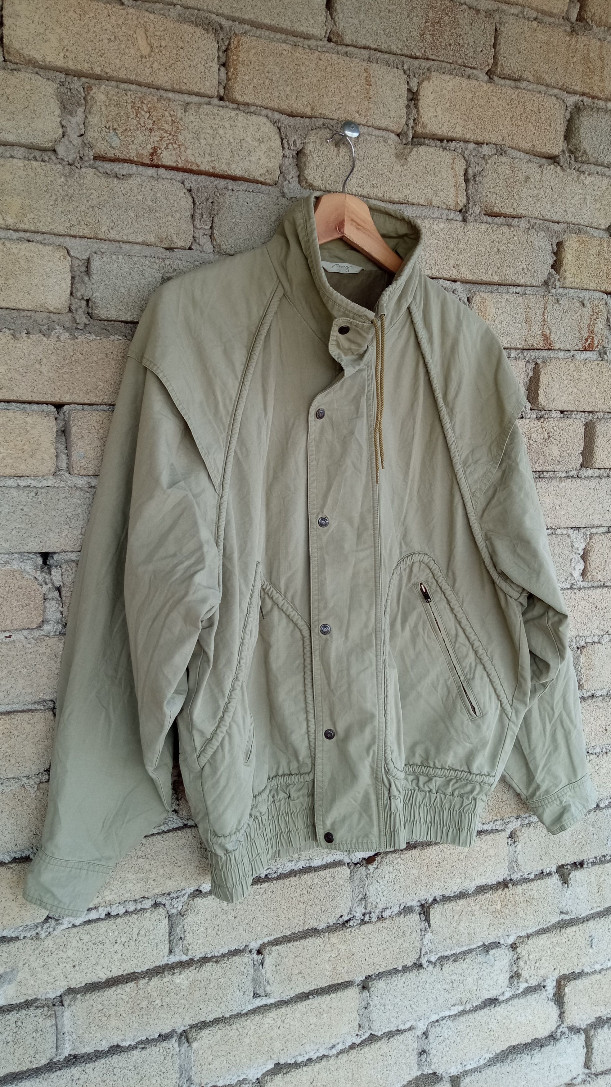 Japanese Brand × Mizuno × Vintage 🔥🔥Vintage Japanese Brand Axy Mizuno Sweater Jacket Size US L / EU 52-54 / 3 - 2 Thumbnail