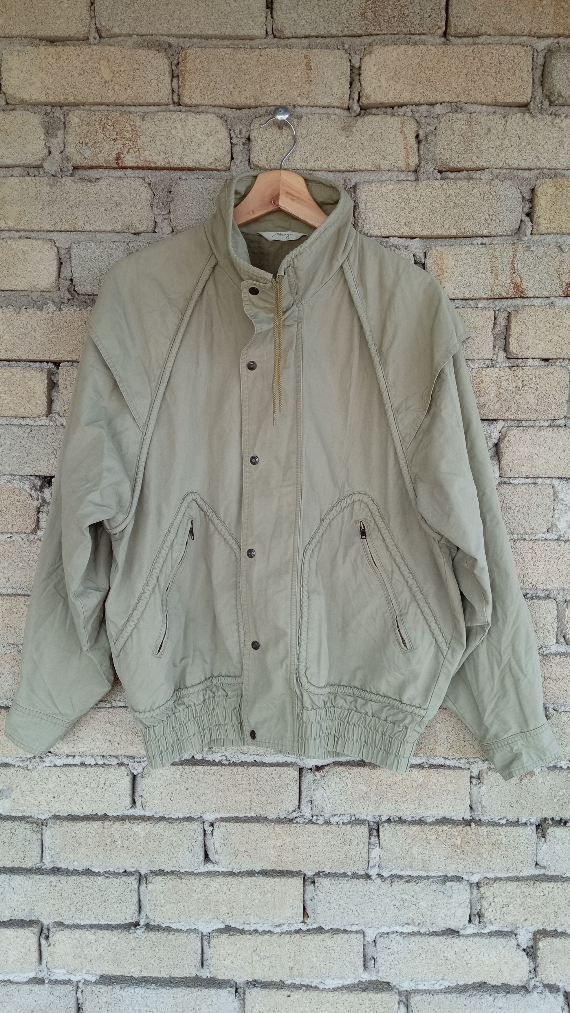 Japanese Brand × Mizuno × Vintage 🔥🔥Vintage Japanese Brand Axy Mizuno Sweater Jacket Size US L / EU 52-54 / 3 - 1 Thumbnail