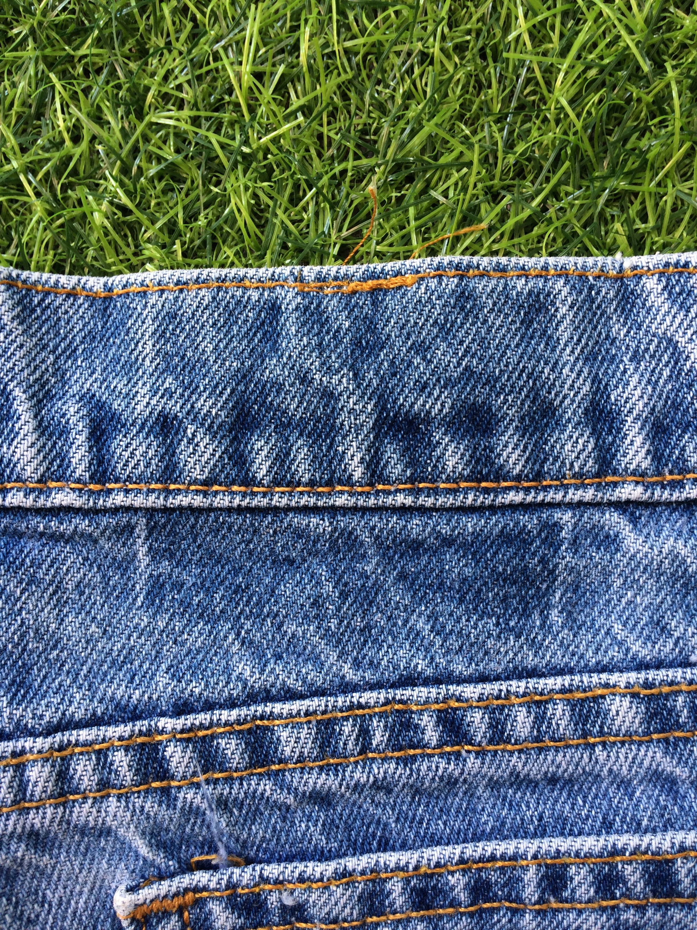 Levi's × Vintage Vintage Levis 550 Light Wash Jeans Orange Tab #B-925 Size US 35 - 8 Thumbnail