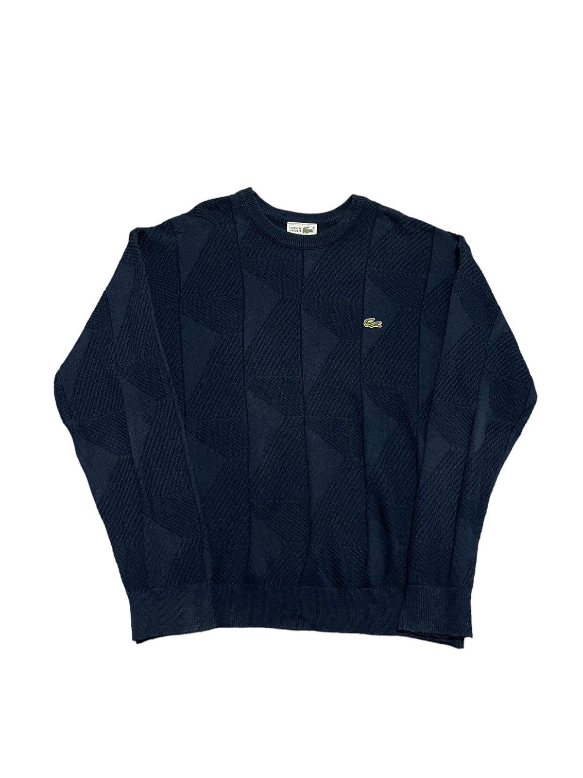 Lacoste Vintage Lacoste knit jumper sweater Size US L / EU 52-54 / 3 - 1 Thumbnail