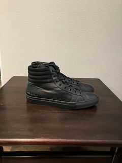 Common projects black hot sale high tops