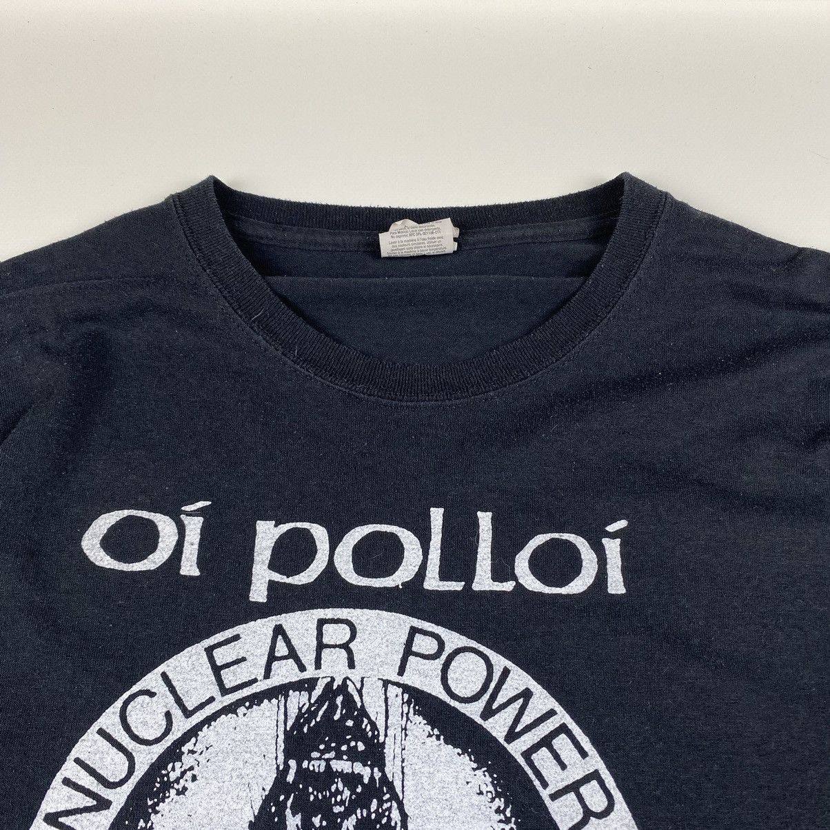 Band Tees 💥Rare! Vintage Oi Polloi Oi! Anarcho Street Punk Longsleeve Size US XL / EU 56 / 4 - 4 Thumbnail