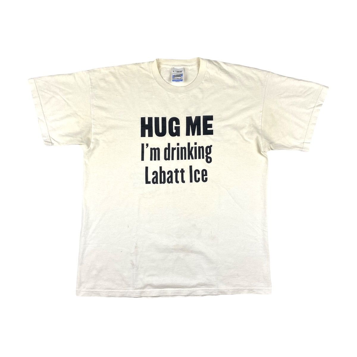 Vintage Rare! 90’s Vintage Art Hug Me Graphic T Shirt Screen Stars Size US XL / EU 56 / 4 - 1 Thumbnail