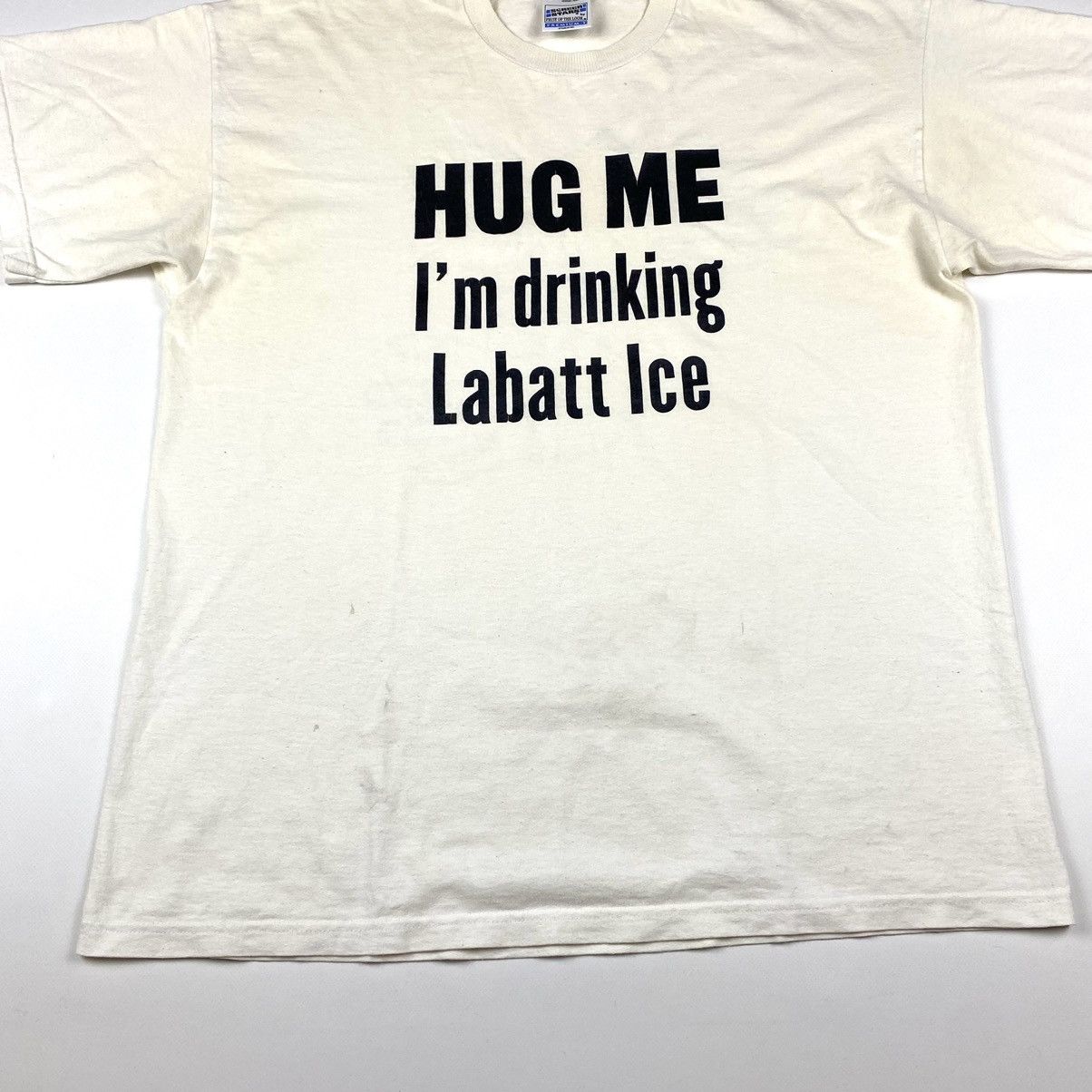 Vintage Rare! 90’s Vintage Art Hug Me Graphic T Shirt Screen Stars Size US XL / EU 56 / 4 - 3 Thumbnail