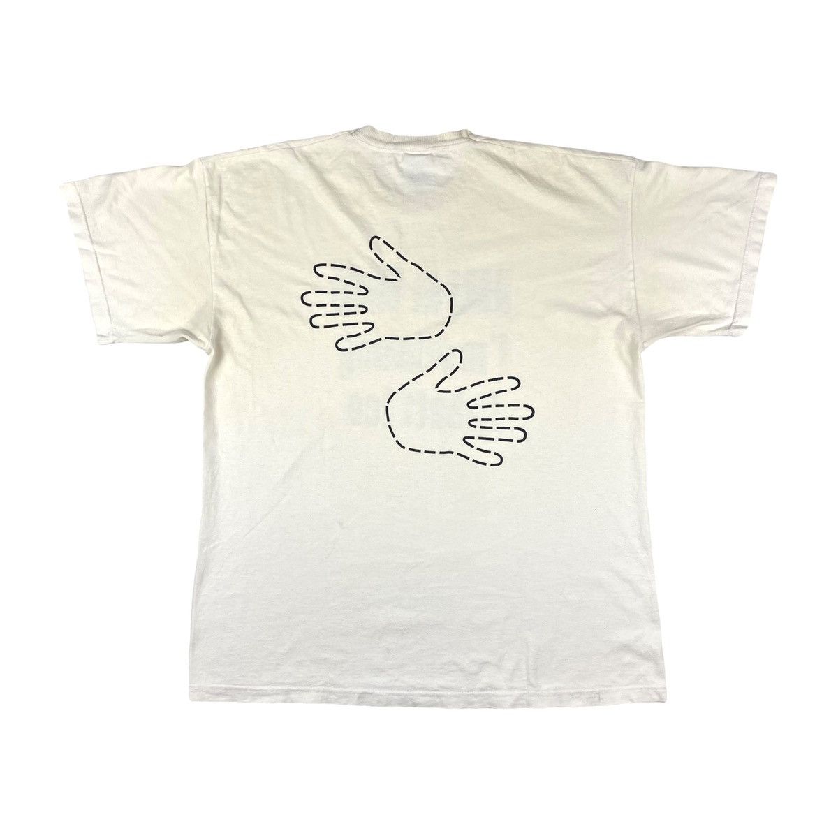 Vintage Rare! 90’s Vintage Art Hug Me Graphic T Shirt Screen Stars Size US XL / EU 56 / 4 - 2 Thumbnail