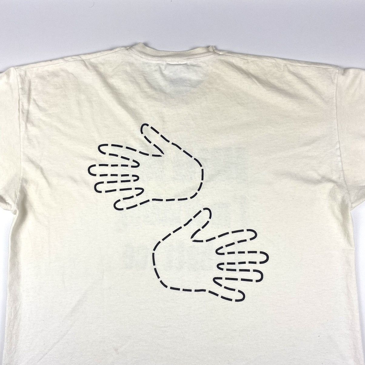 Vintage Rare! 90’s Vintage Art Hug Me Graphic T Shirt Screen Stars Size US XL / EU 56 / 4 - 12 Thumbnail