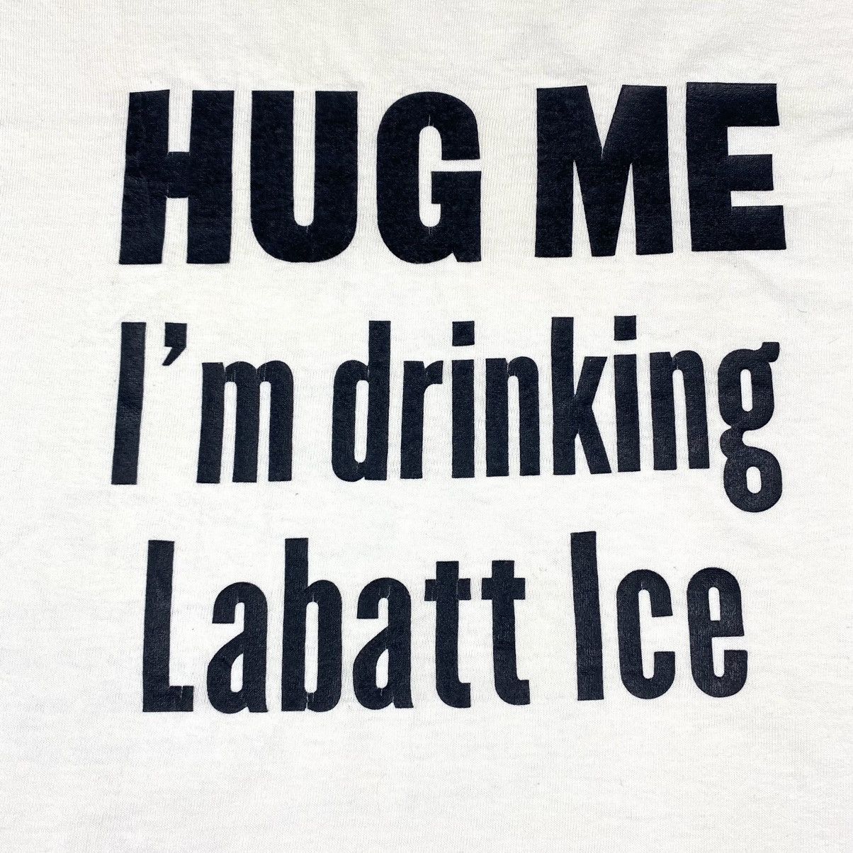 Vintage Rare! 90’s Vintage Art Hug Me Graphic T Shirt Screen Stars Size US XL / EU 56 / 4 - 7 Thumbnail