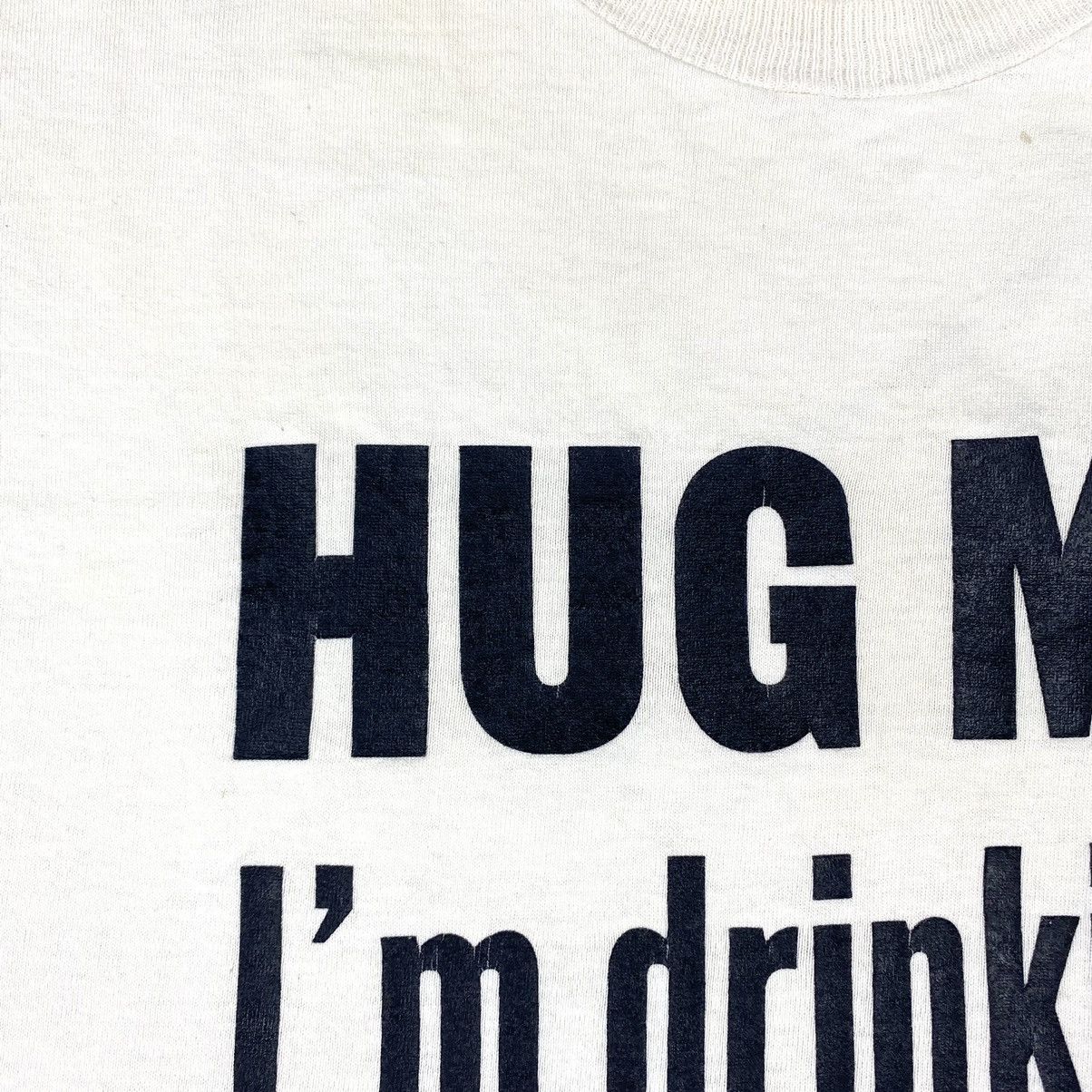 Vintage Rare! 90’s Vintage Art Hug Me Graphic T Shirt Screen Stars Size US XL / EU 56 / 4 - 6 Thumbnail