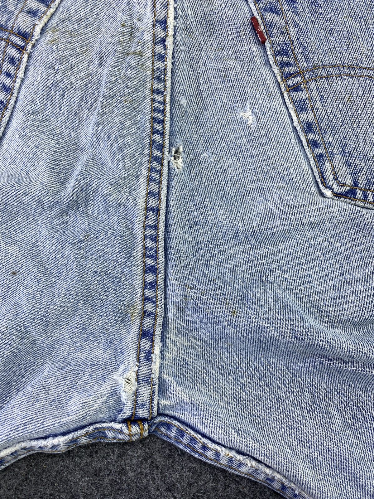 Levi's 90s VINTAGE LEVI'S 505 BLUE WASH JEANS - J630 Size US 34 / EU 50 - 10 Thumbnail