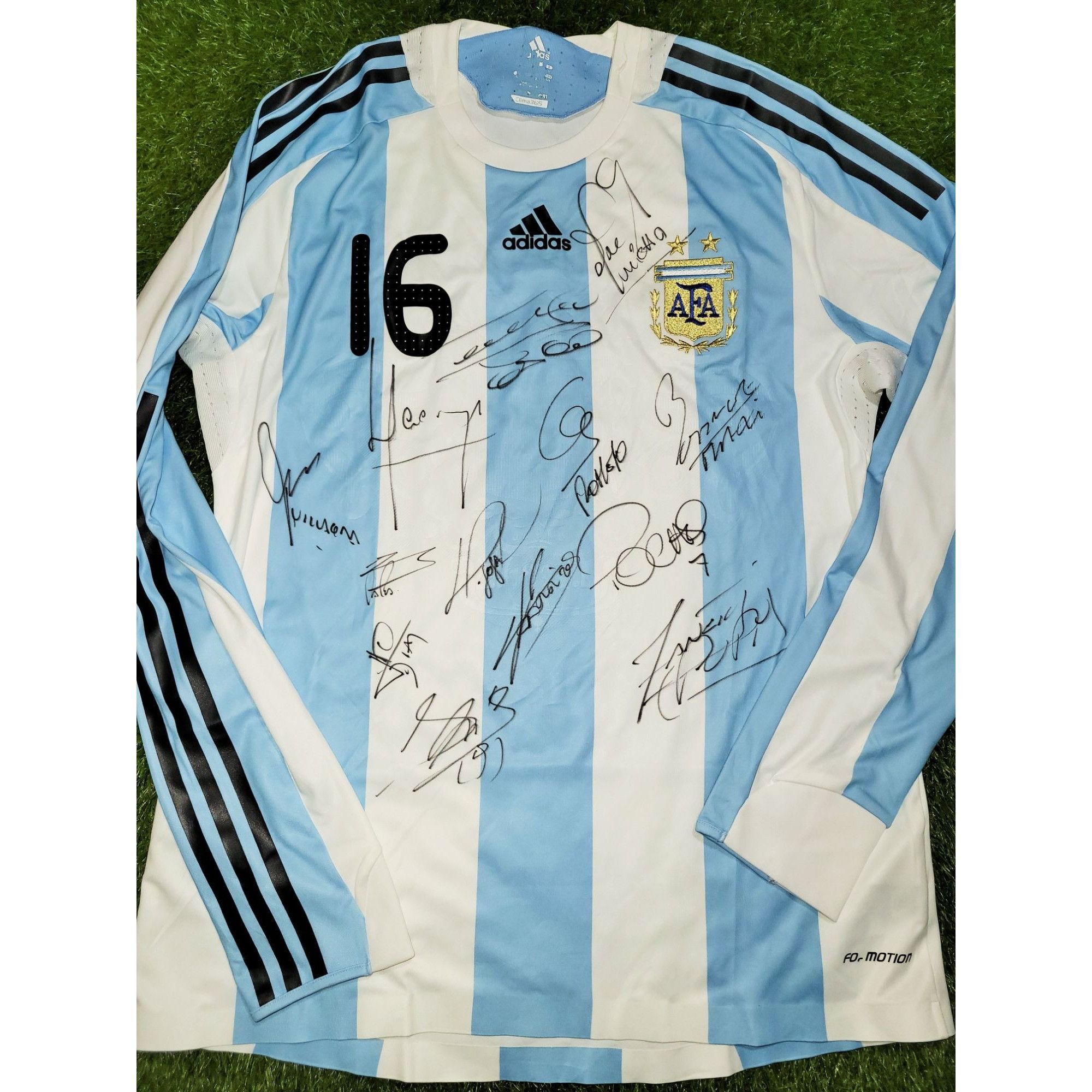 Messi Argentina 2006 WORLD CUP Home cheapest Adidas Soccer Jersey Shirt Camiseta L