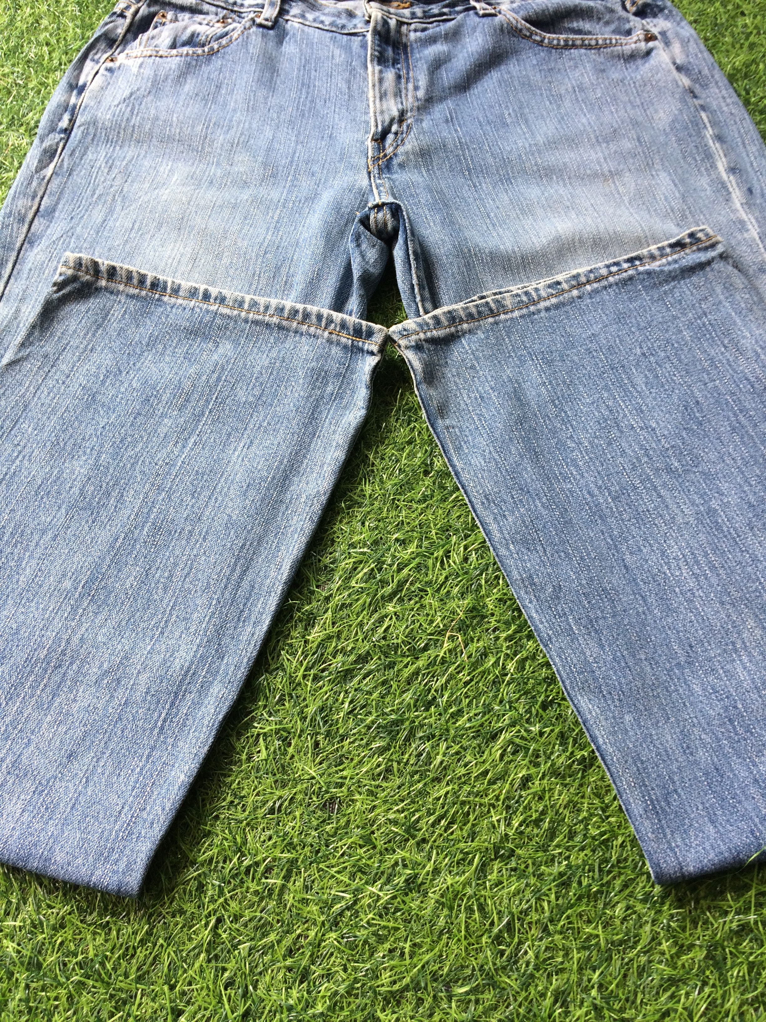 Levi's Vintage Distressed Levi's 515 Nouveau Bootcut Jeans #B-764 Size 35" - 5 Thumbnail