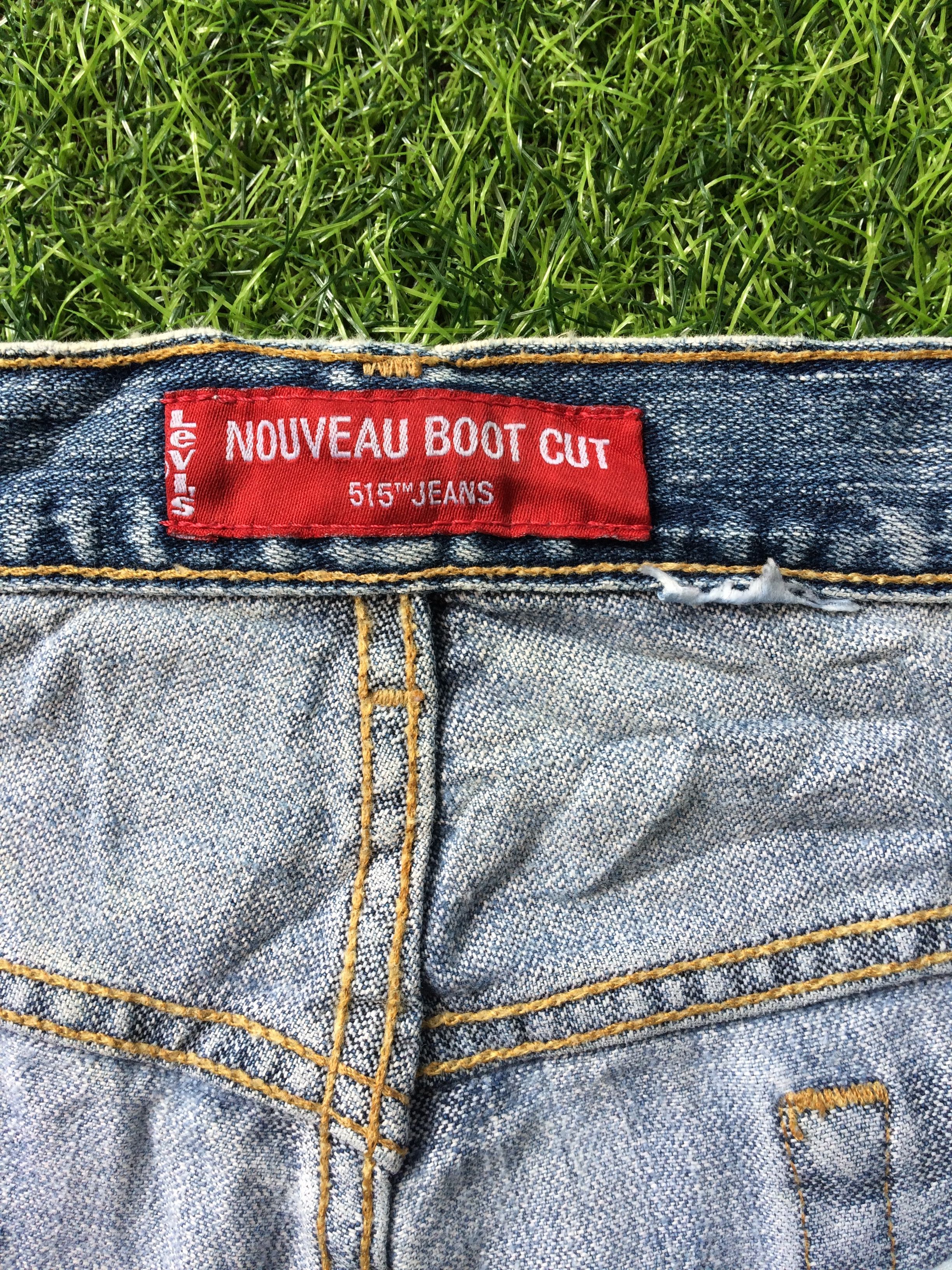 Levi's Vintage Distressed Levi's 515 Nouveau Bootcut Jeans #B-764 Size 35" - 11 Thumbnail