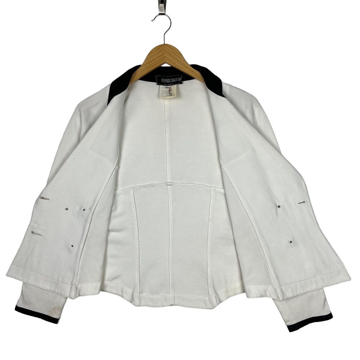 Vintage Vintage Fendi Roma 365 Blazer Jacket Size M / US 6-8 / IT 42-44 - 5 Thumbnail