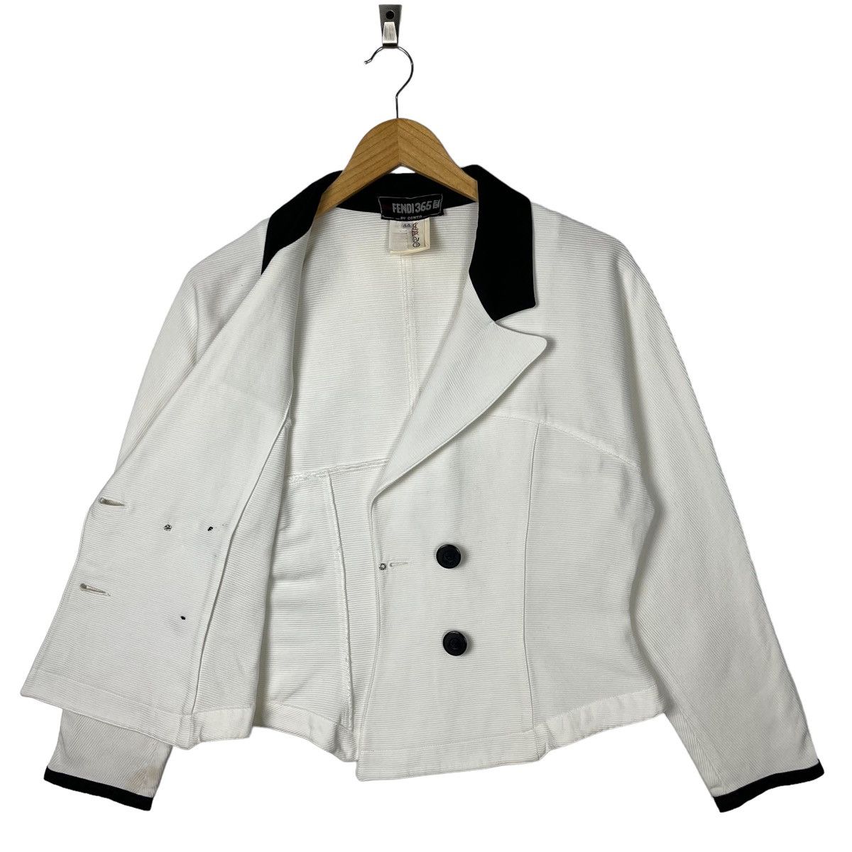 Vintage Vintage Fendi Roma 365 Blazer Jacket Size M / US 6-8 / IT 42-44 - 4 Thumbnail