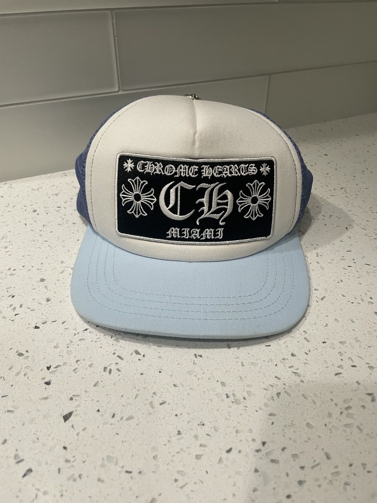 Brand New Chrome Hearts CH Miami Trucker Hats Available In Store & Online  Now! - $600