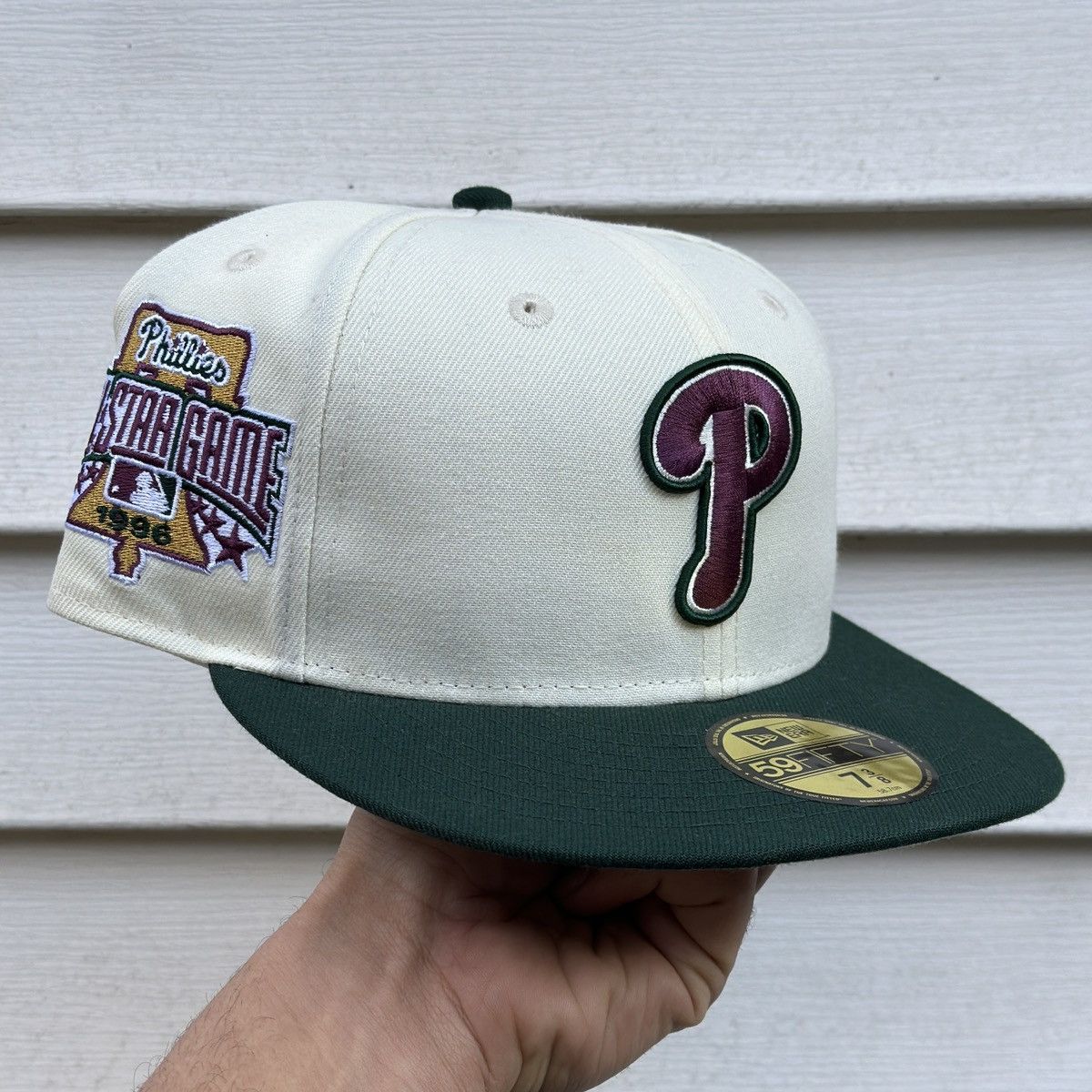 Hat club panna cotta Washington nationals worn twice good condition size 7 sale 1/8